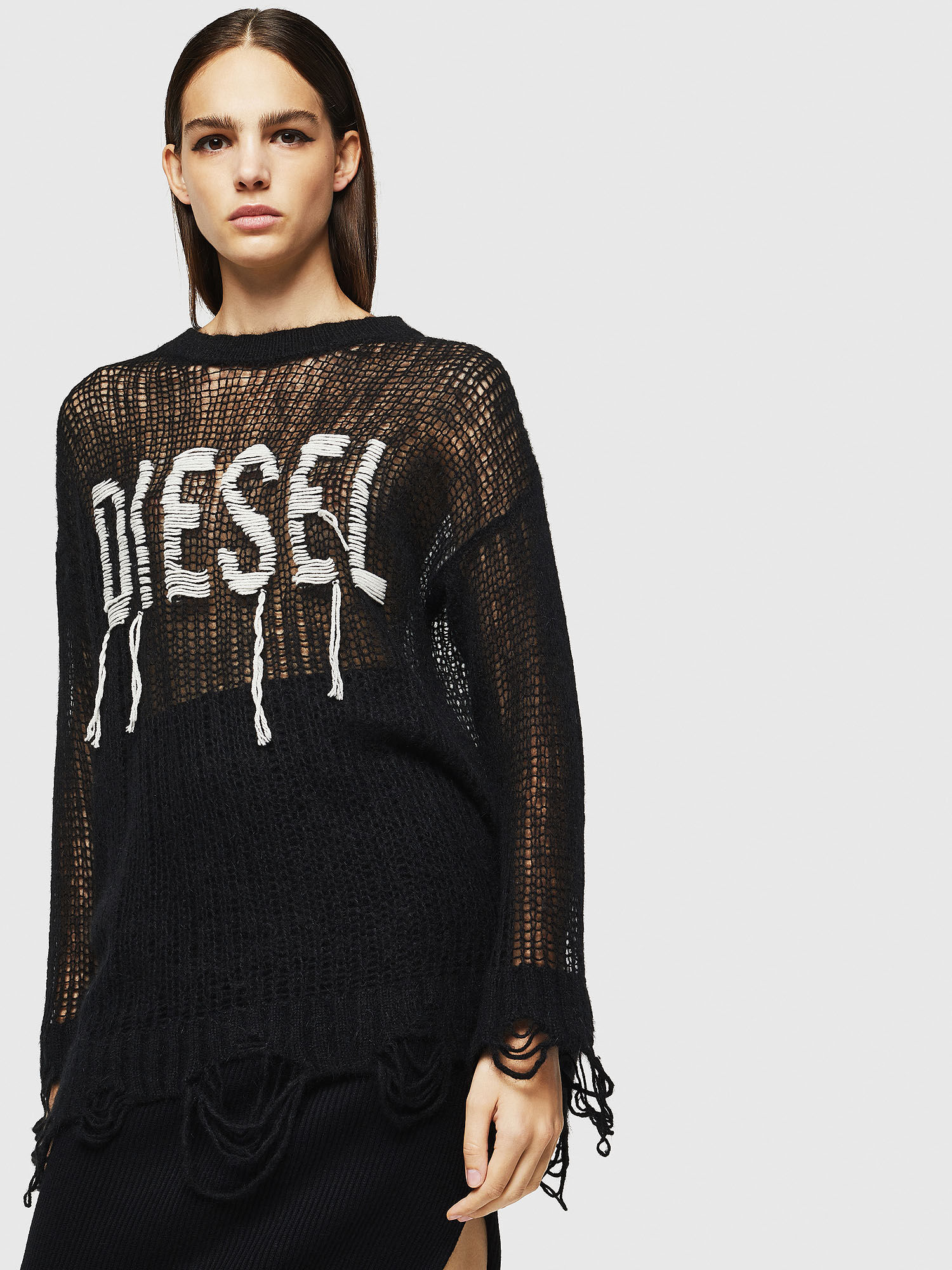 diesel knitted jumper