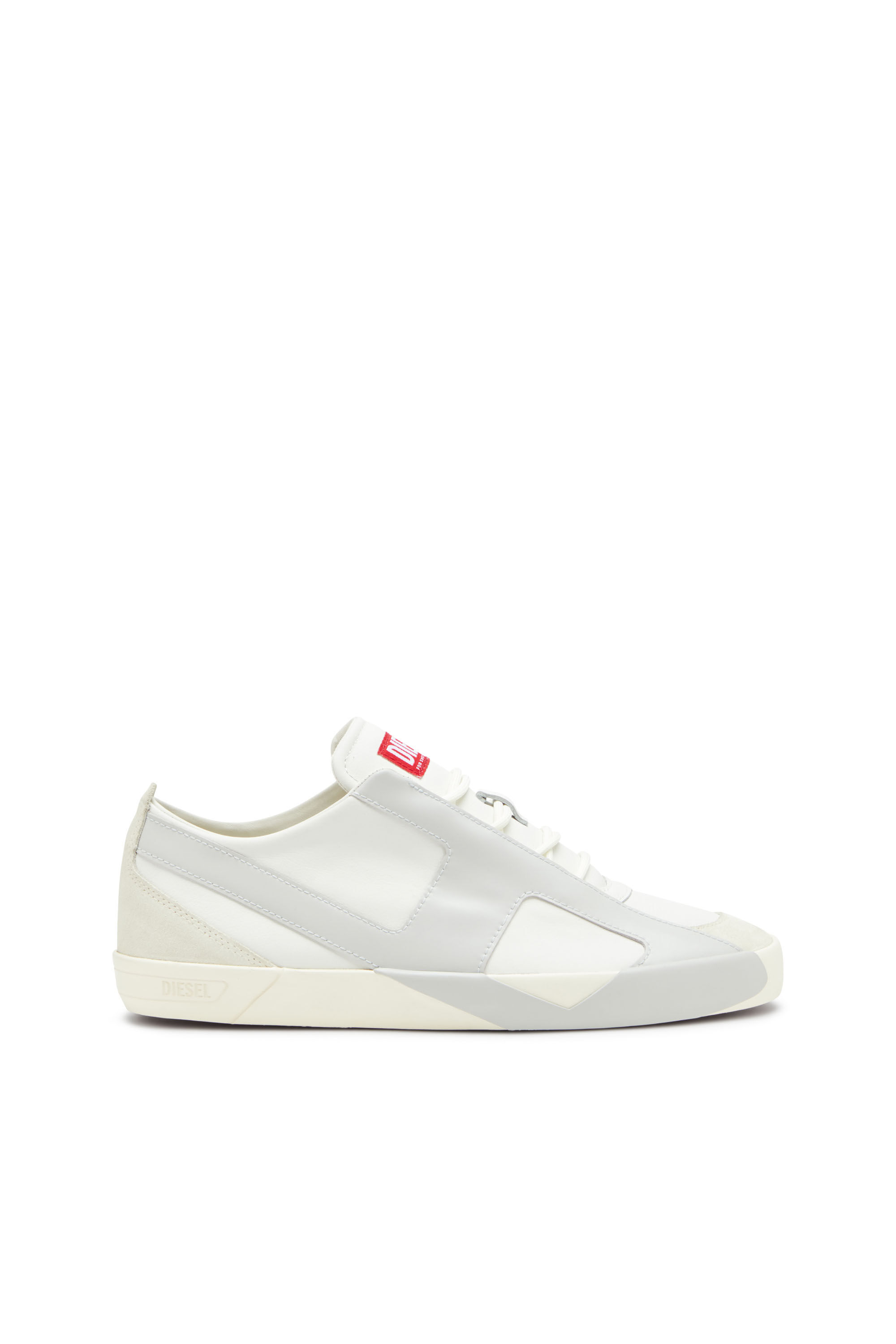 Men's S-Slante-D-Sneakers in suede and leather with D logo