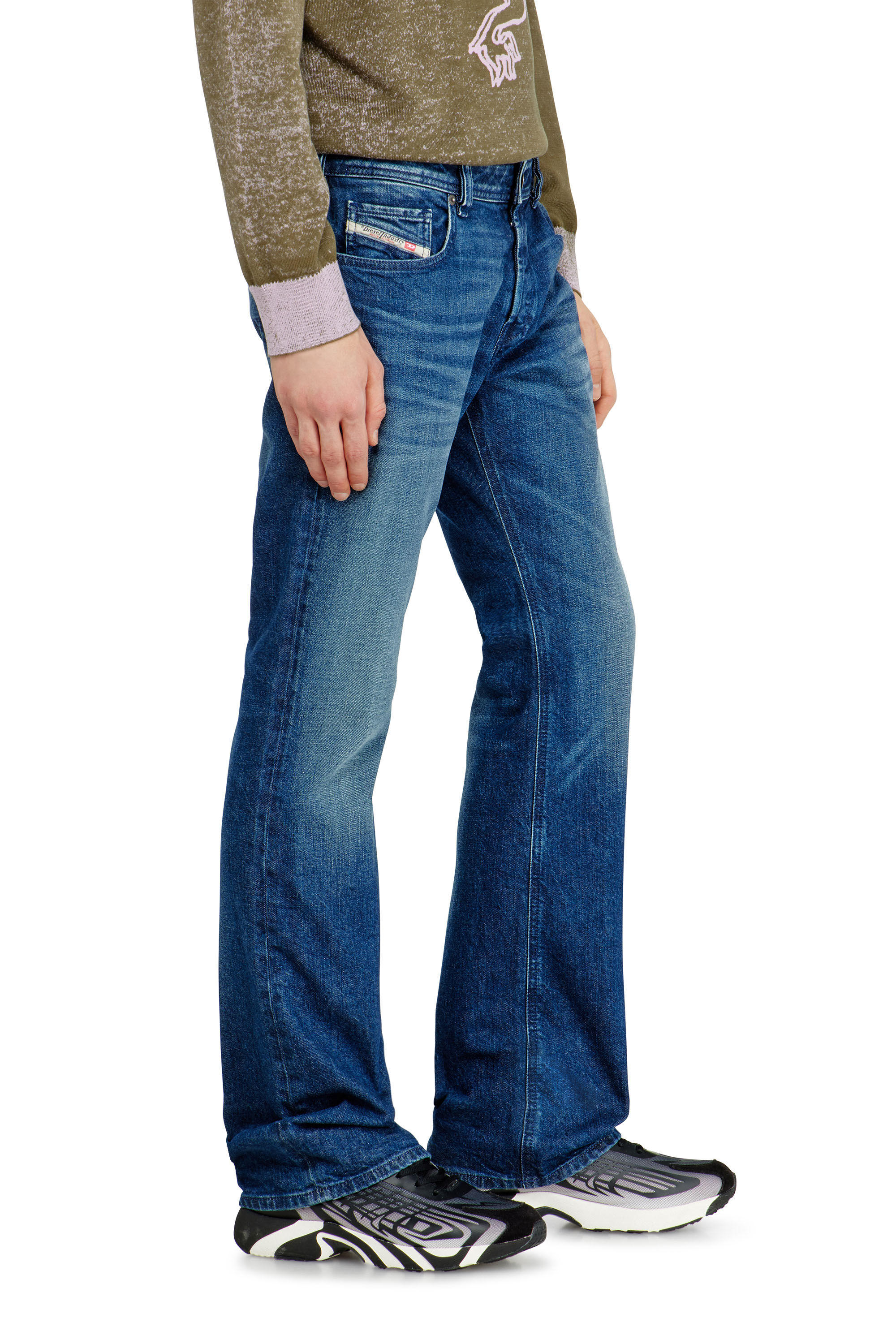 Men's Bootcut Jeans | Dark Blue | Diesel 2007 Zatiny