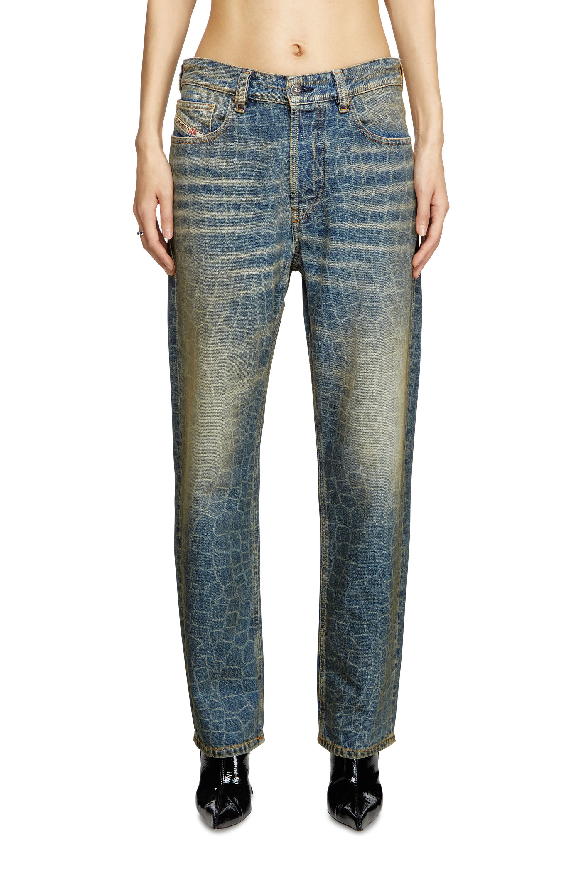 Women's Regular Jeans | Dark Blue | Diesel 1988 D-Ark Women's Regular Jeans | Dark Blue | Diesel 1988 D-Ark
