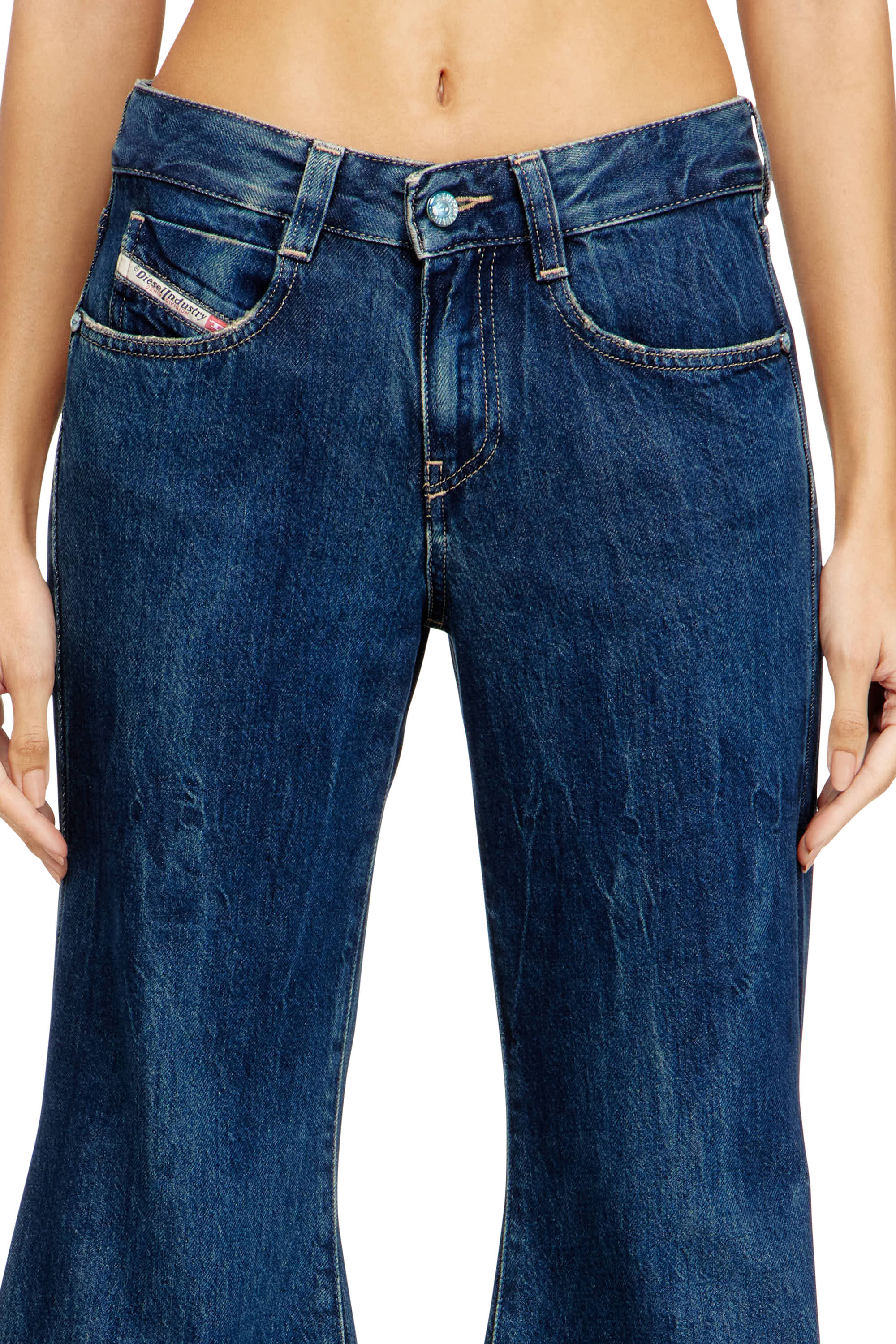Women's Flare Jeans | Medium blue | Diesel 1970 D-Bleess