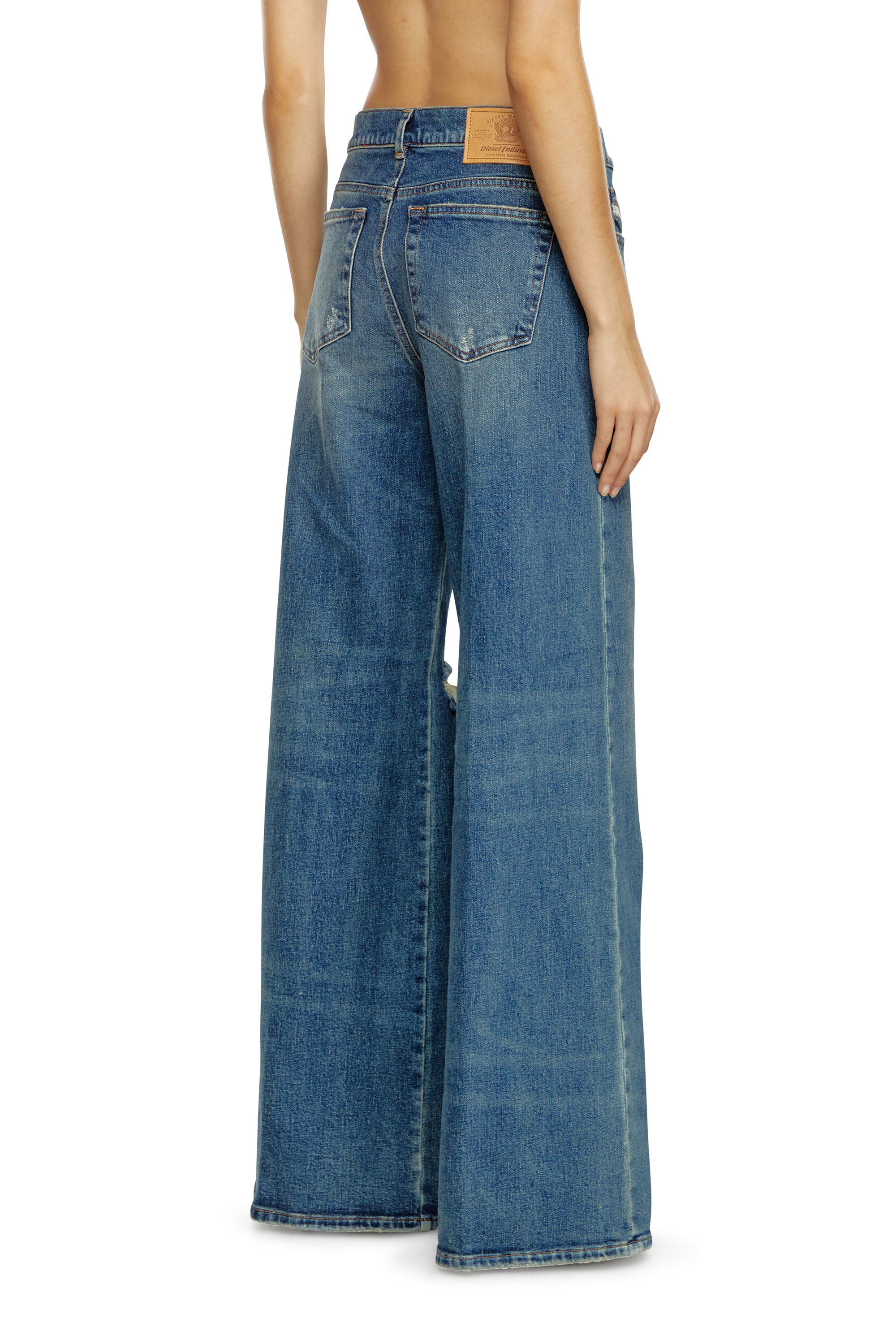 Women's Bootcut and Flare Jeans | Medium blue | Diesel 1978 D-Akemi