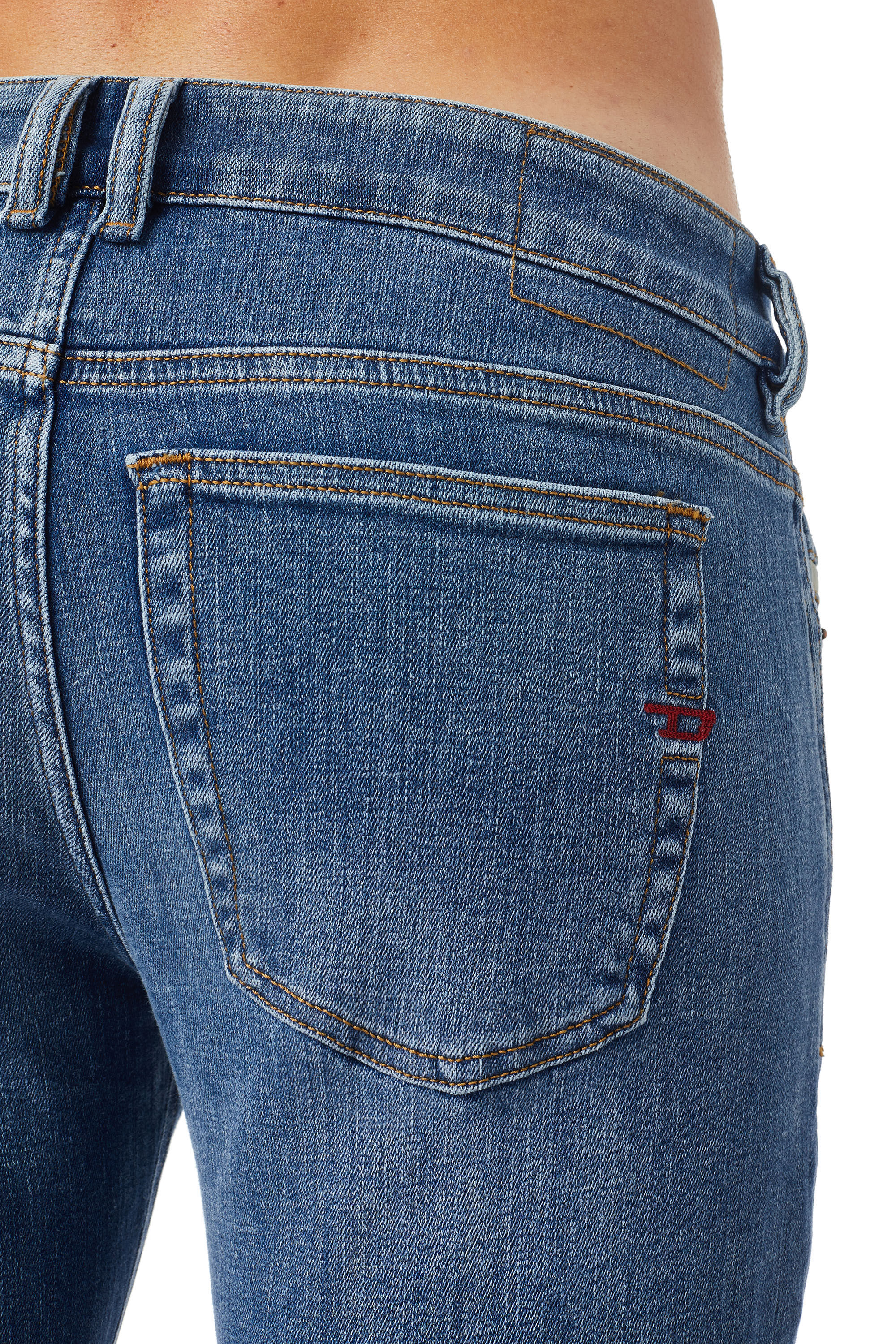 Diesel - 1979 Sleenker 09C01 Skinny Jeans, Medium blue - Image 6