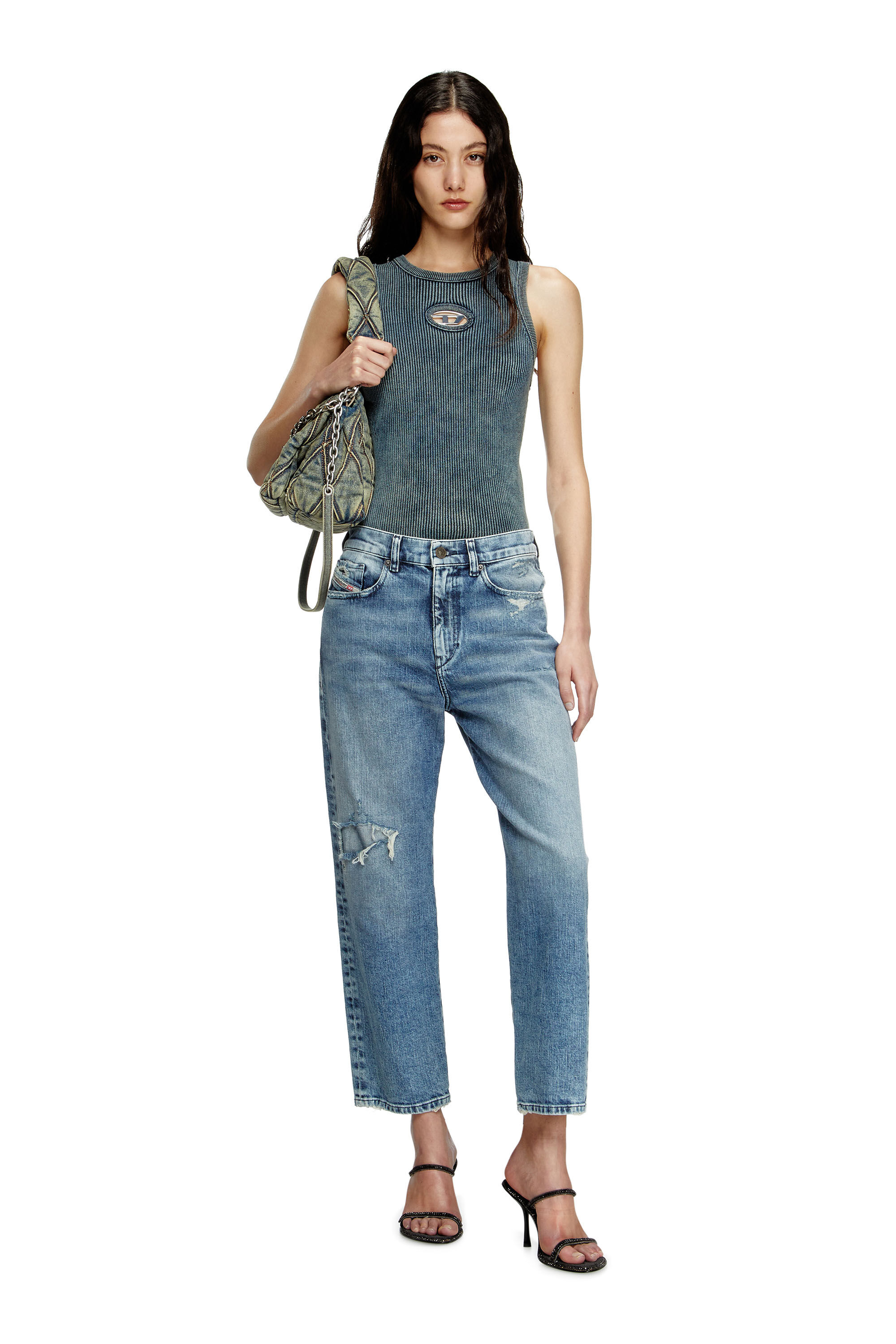 Diesel - Woman's Regular Jeans 2016 D-Air 09L34, Light Blue - 1