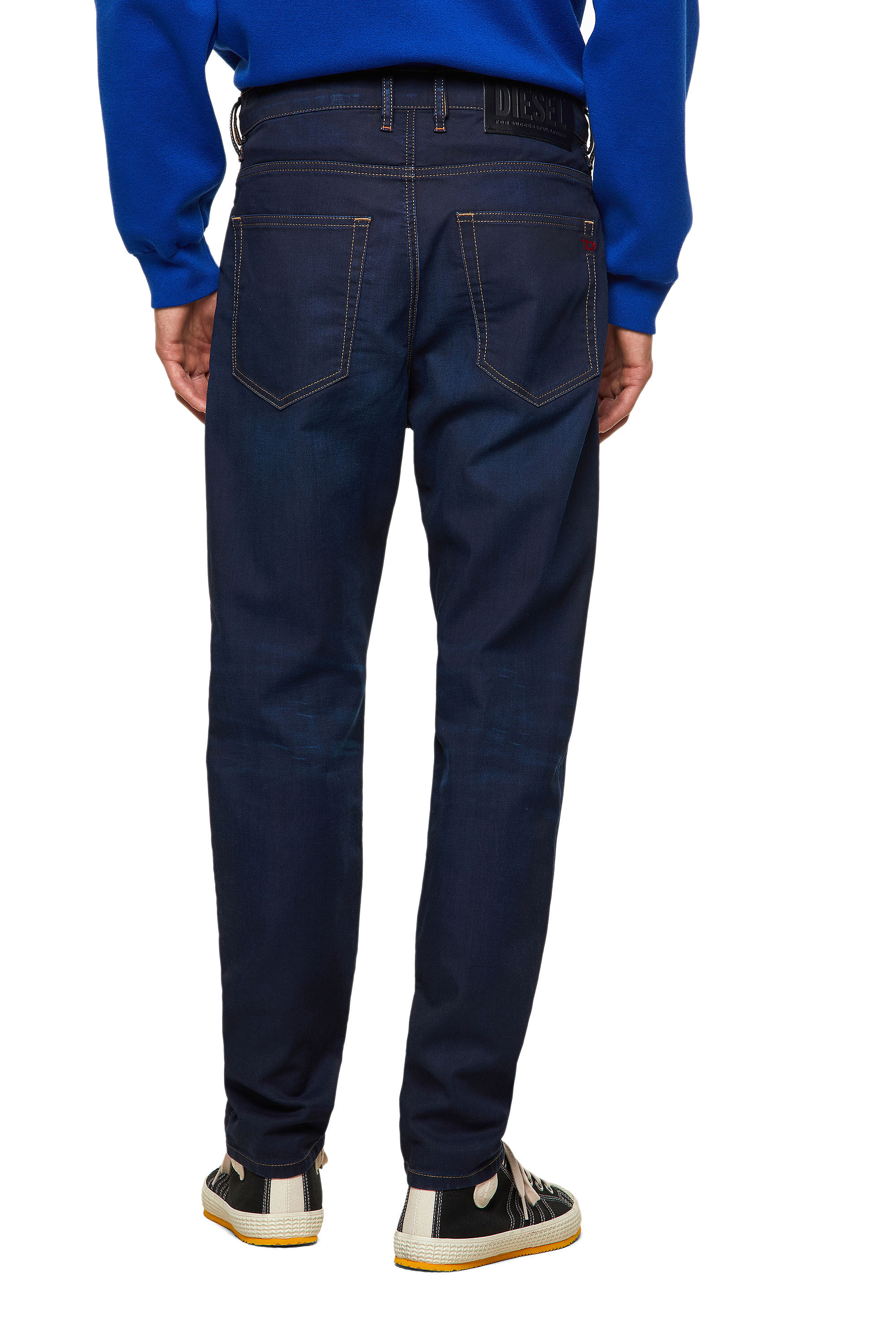 Diesel navy d vider tapered jeans clearance