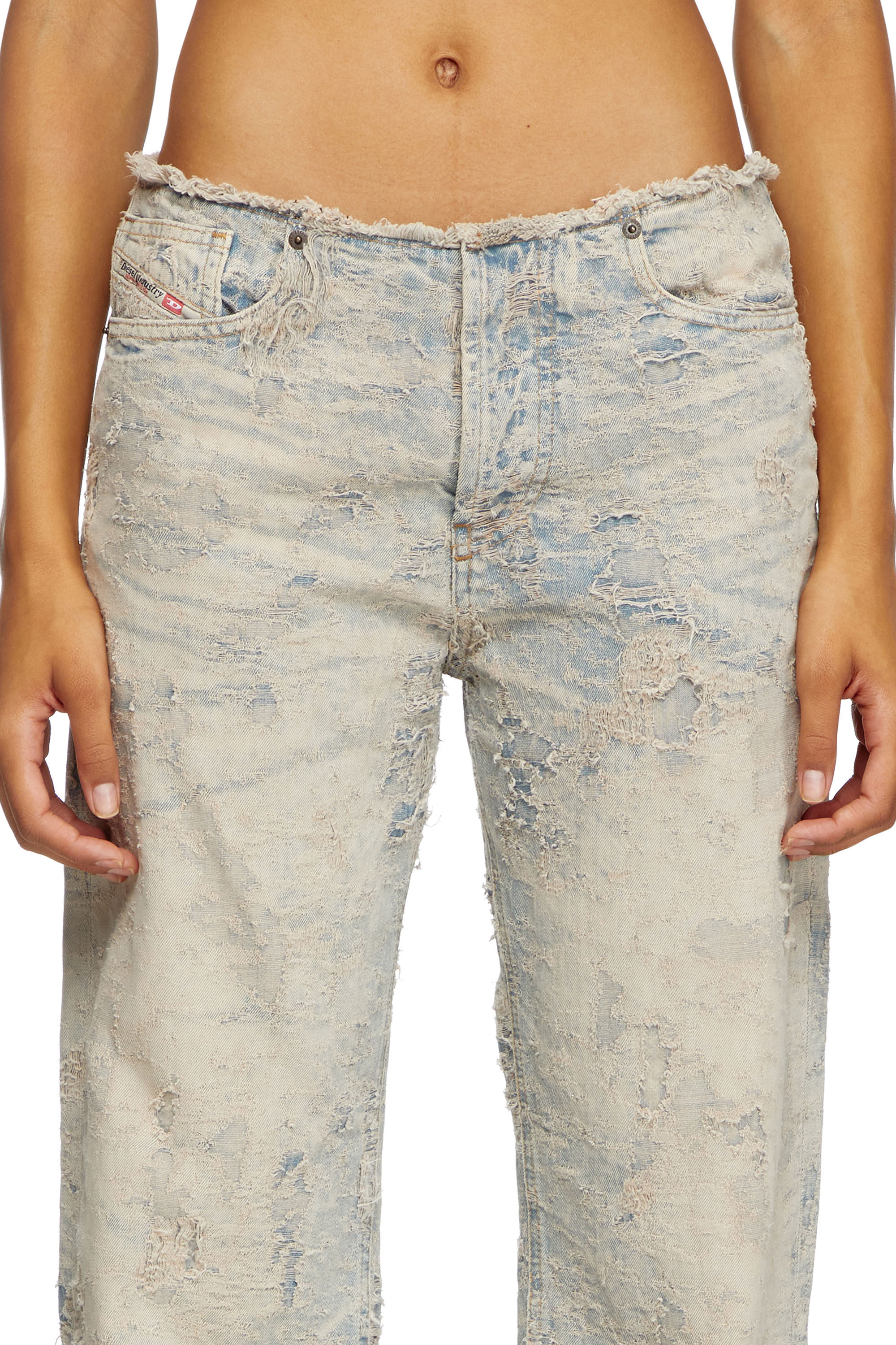Women's Regular Jeans | Light Blue | Diesel 1988 D-Ark