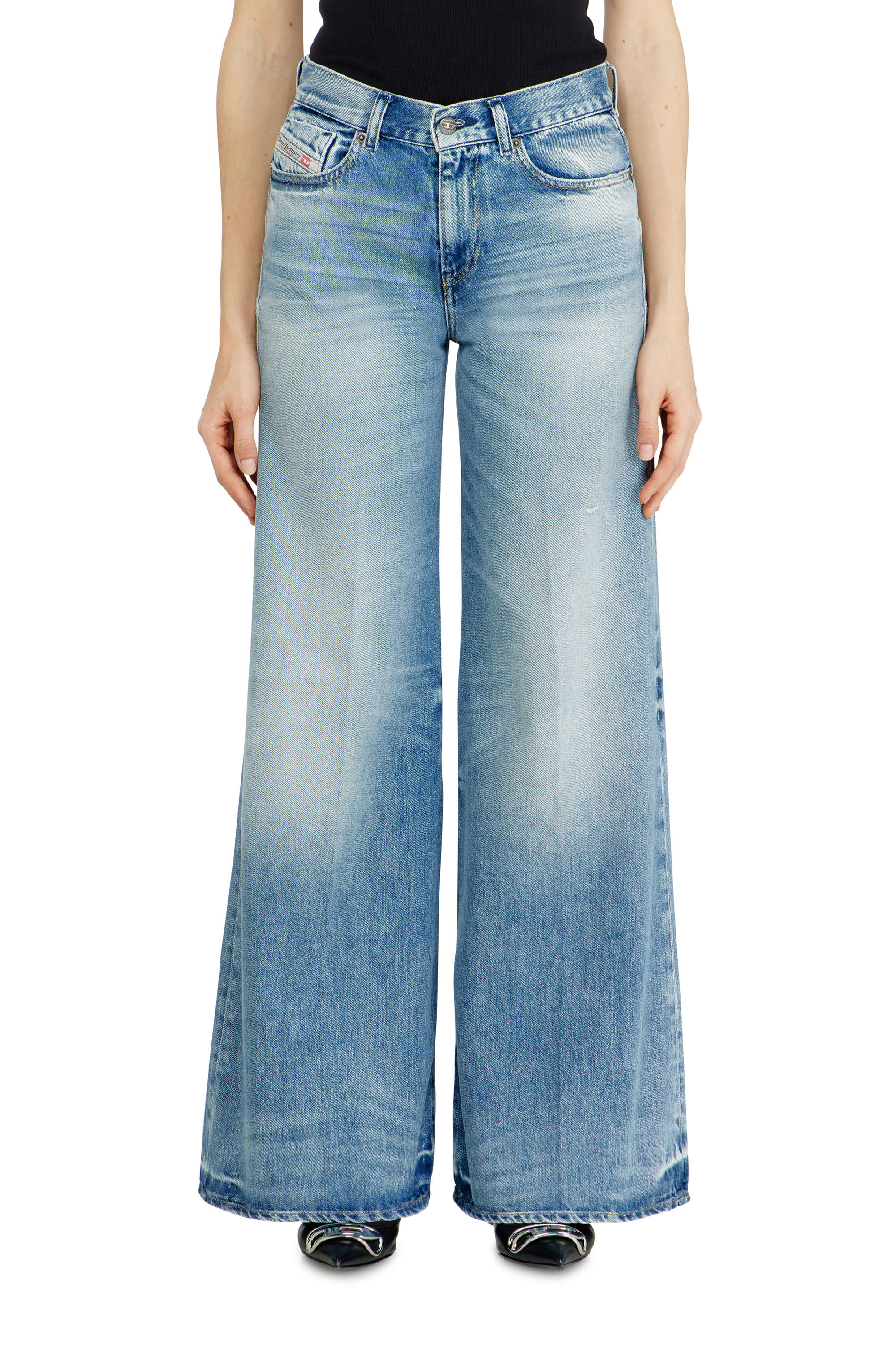 Women's Flare Jeans | Light Blue | Diesel 1978 D-Akemi
