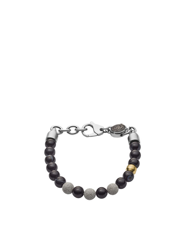 Men S Bracelets Leather Silver Nylon Tape Diesel
