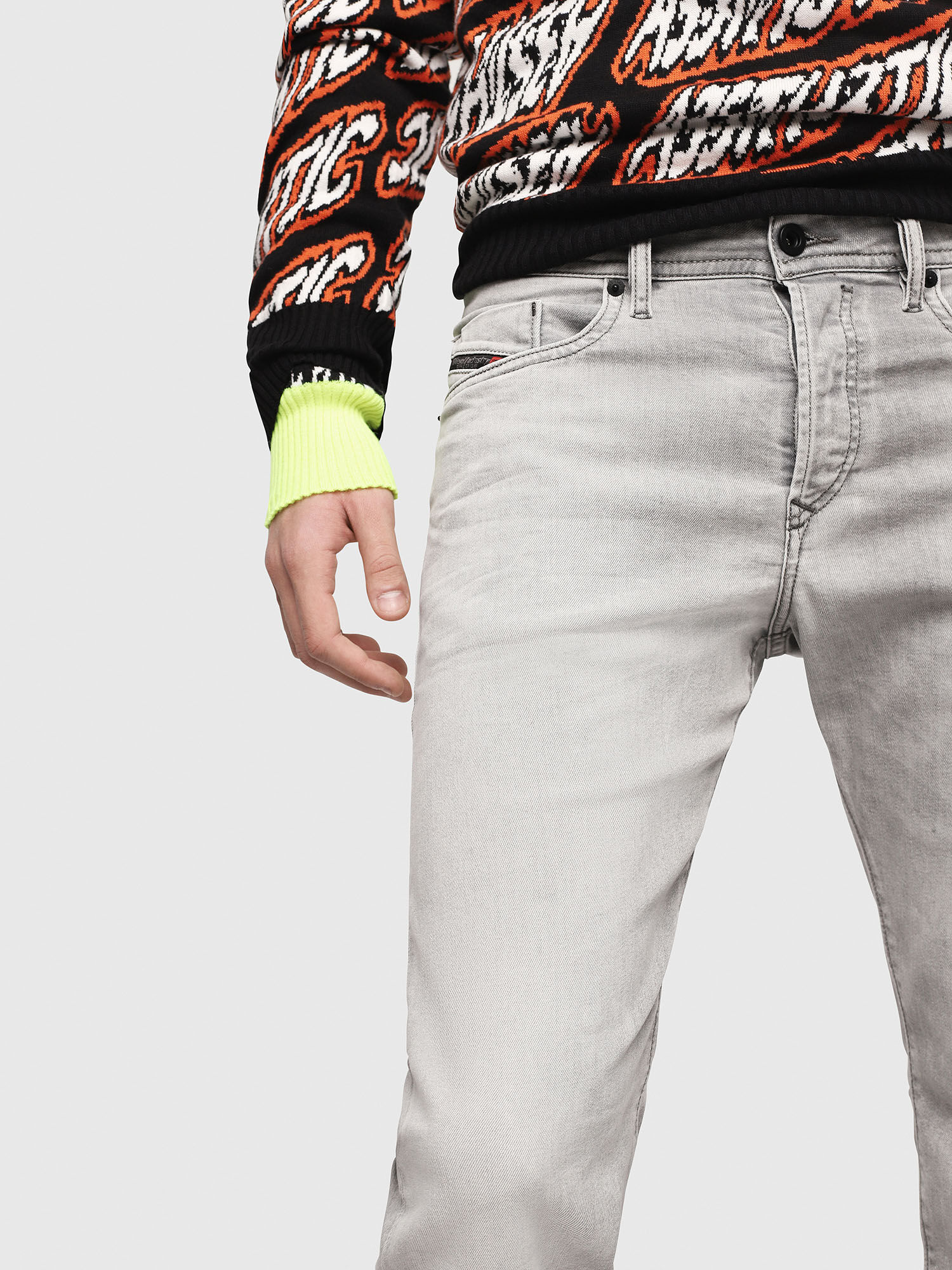 Diesel buster jeans grey clearance