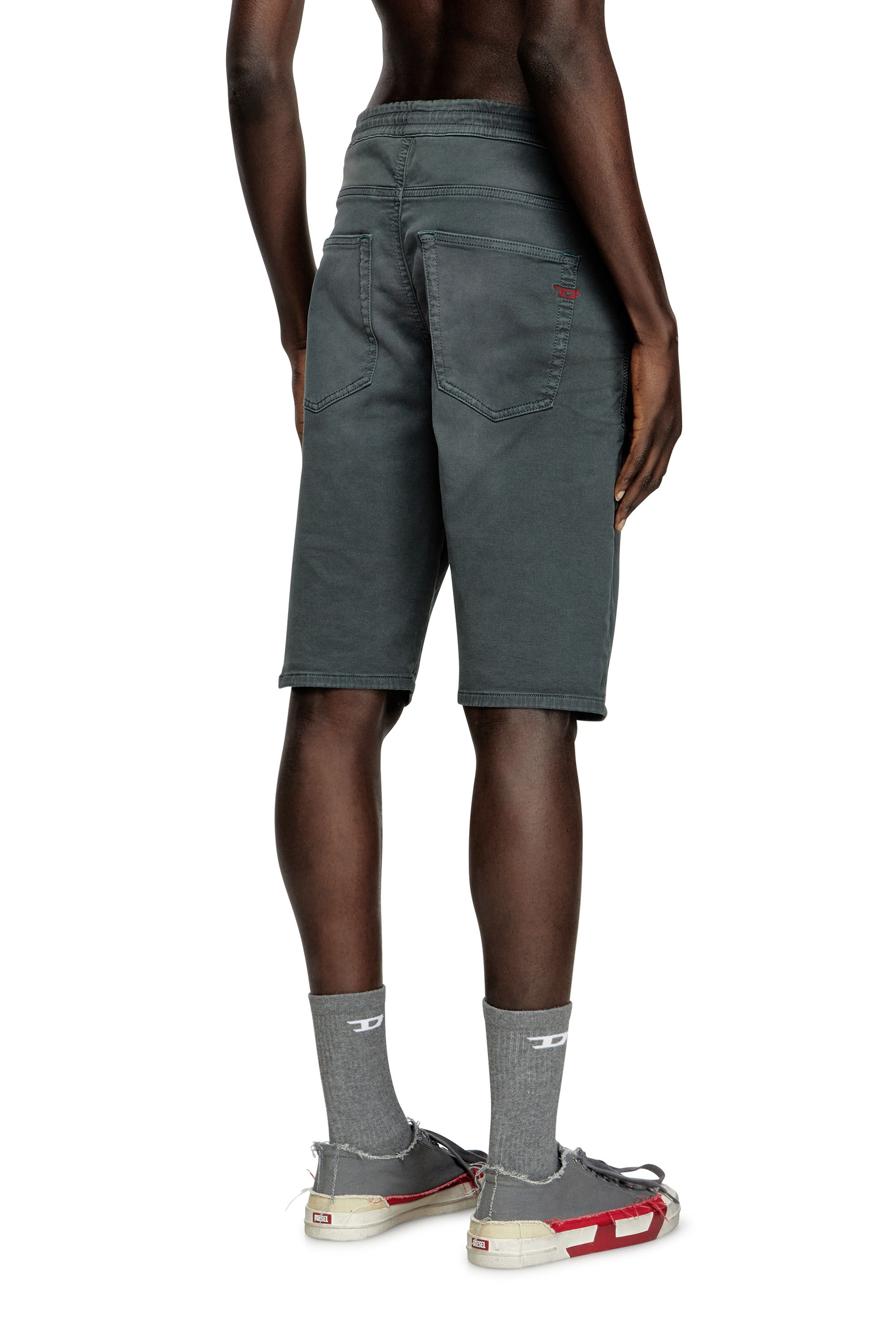 Men's Chino shorts in JoggJeans | Grey | Diesel TR