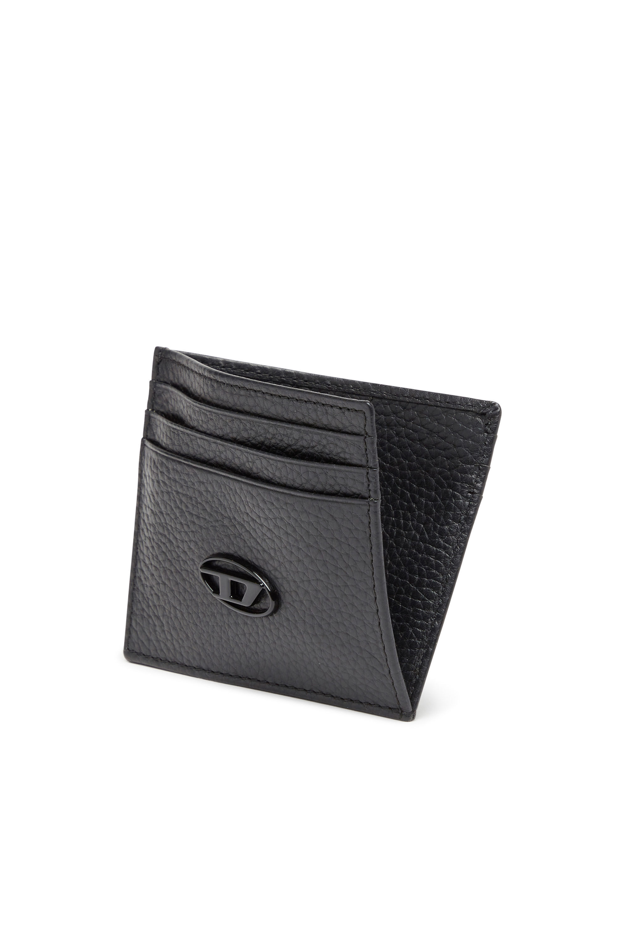 JOHNNY Man: Card case in grained leather | Diesel