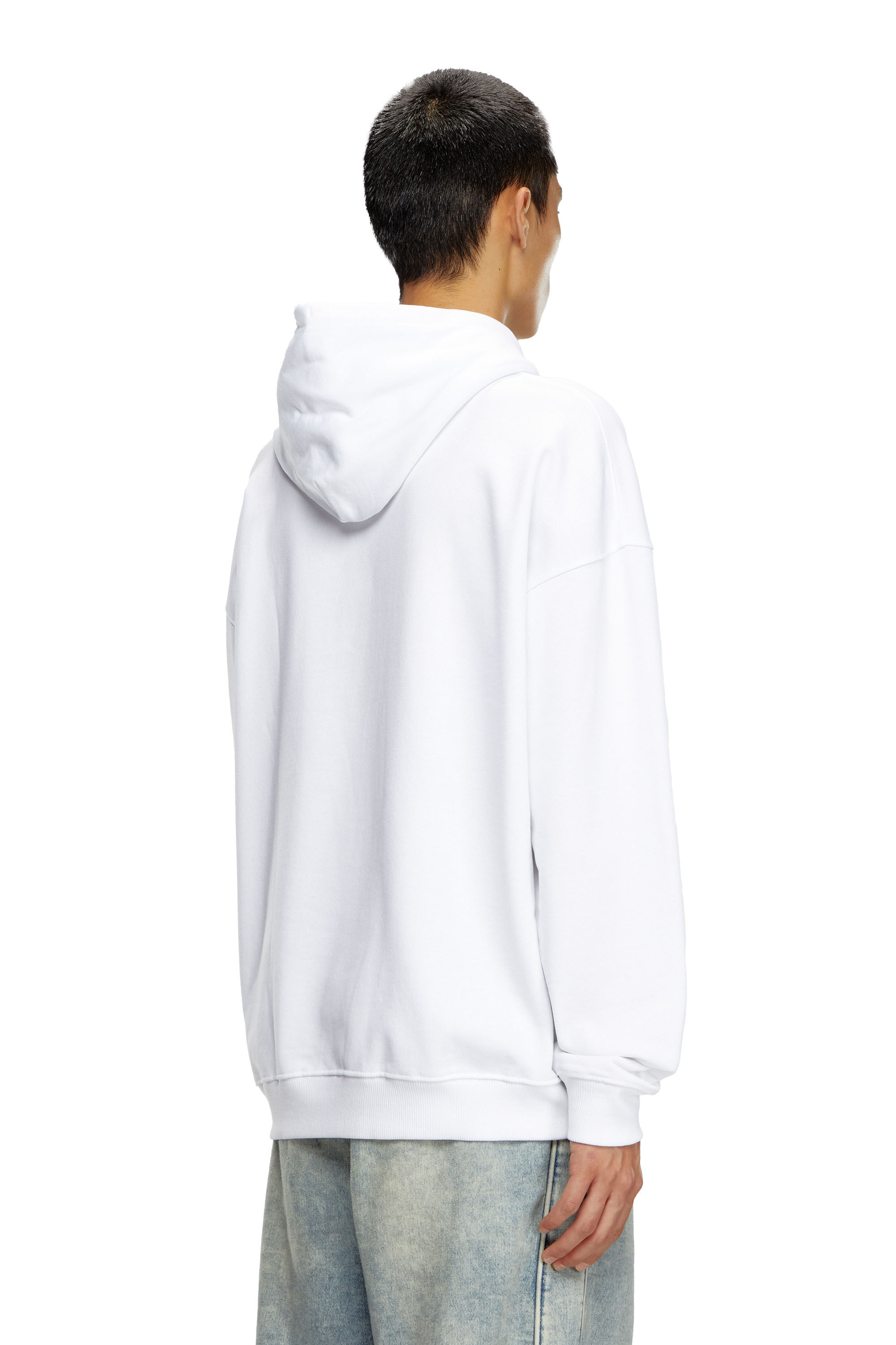 Hoodie with embossed logo Diesel S UMMER BIGOVAL