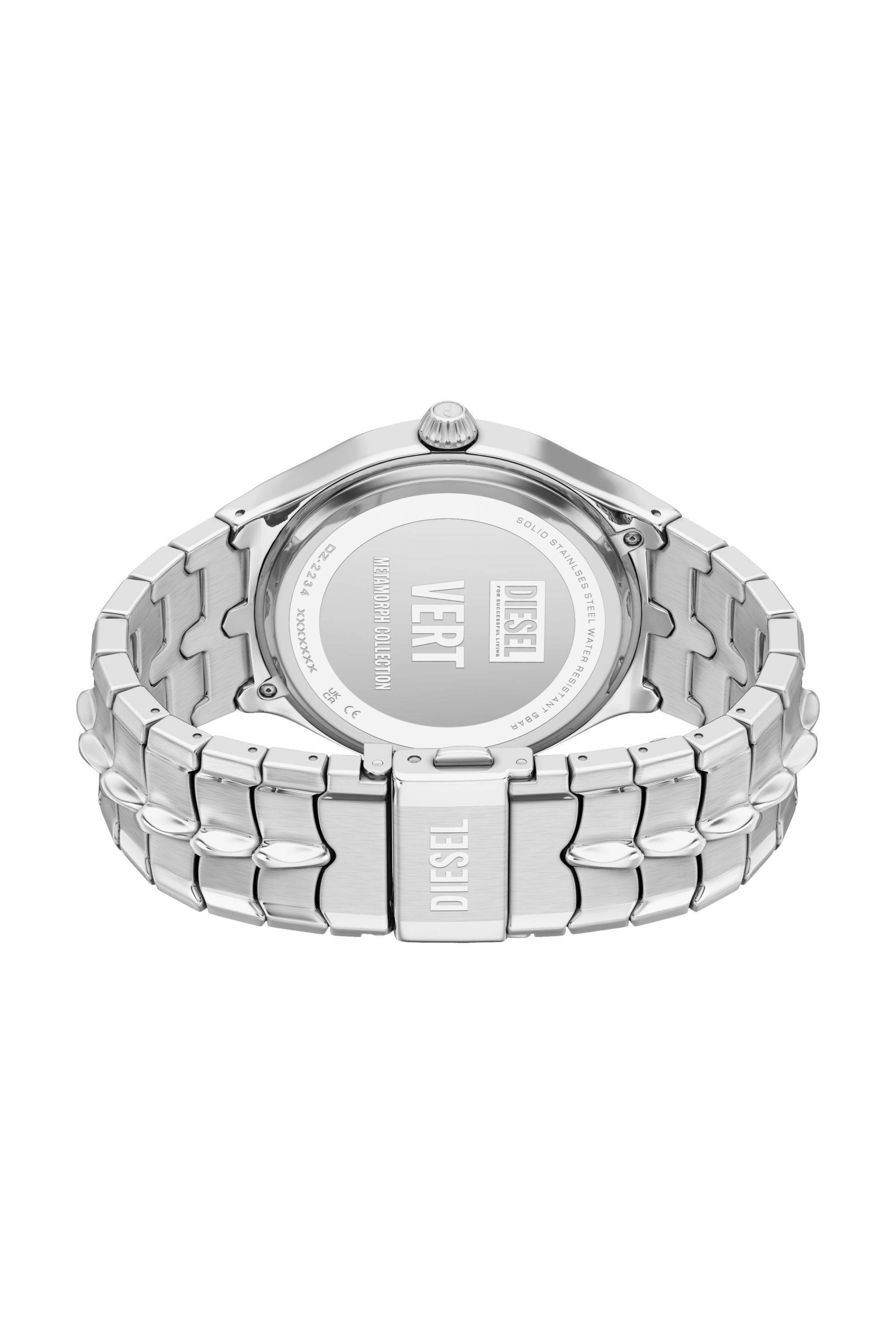 Men's Vert Stainless Steel Watch | Silver | Diesel