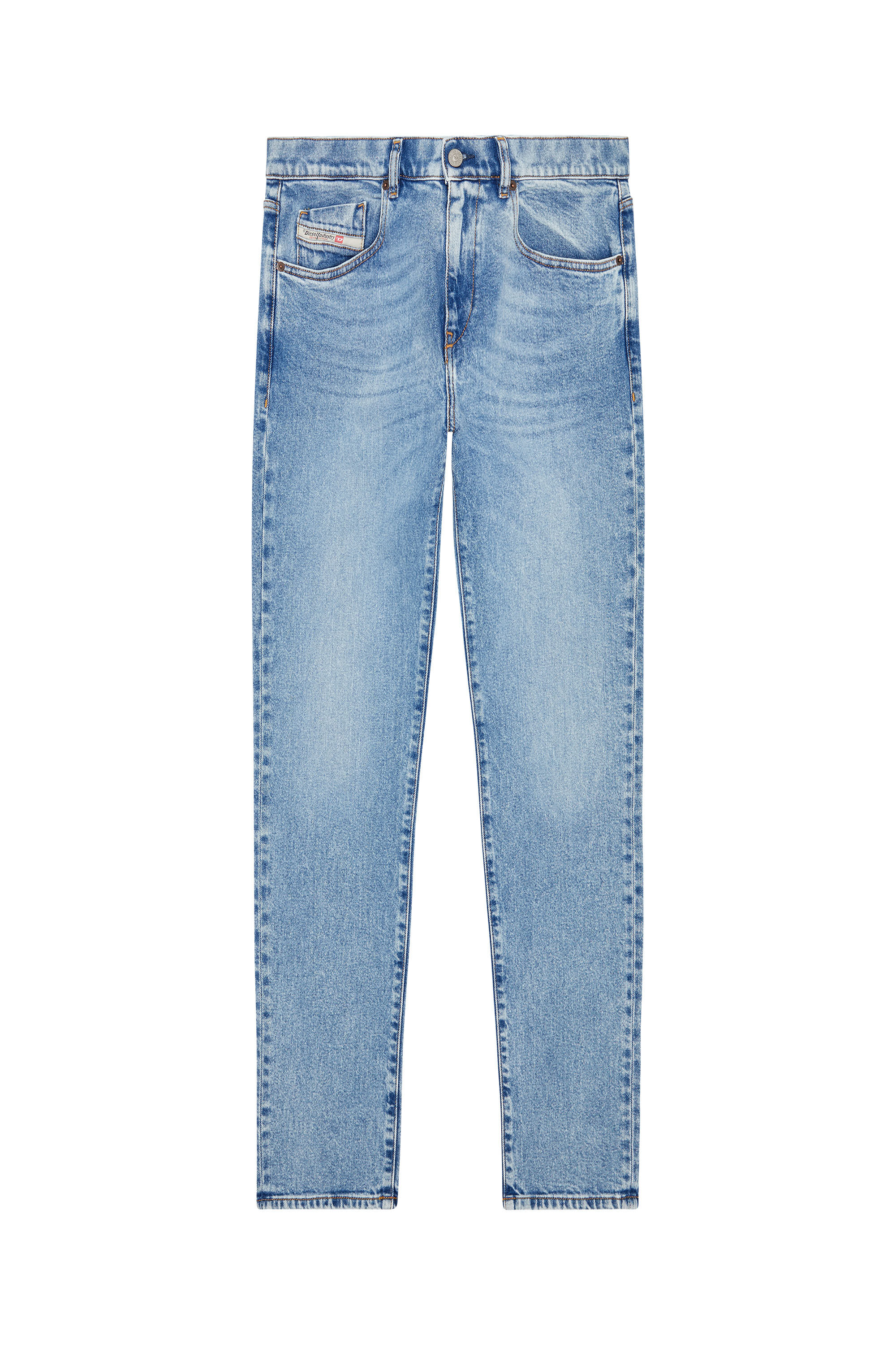 2019 D-STRUKT Man: Slim Light blue Jeans | Diesel