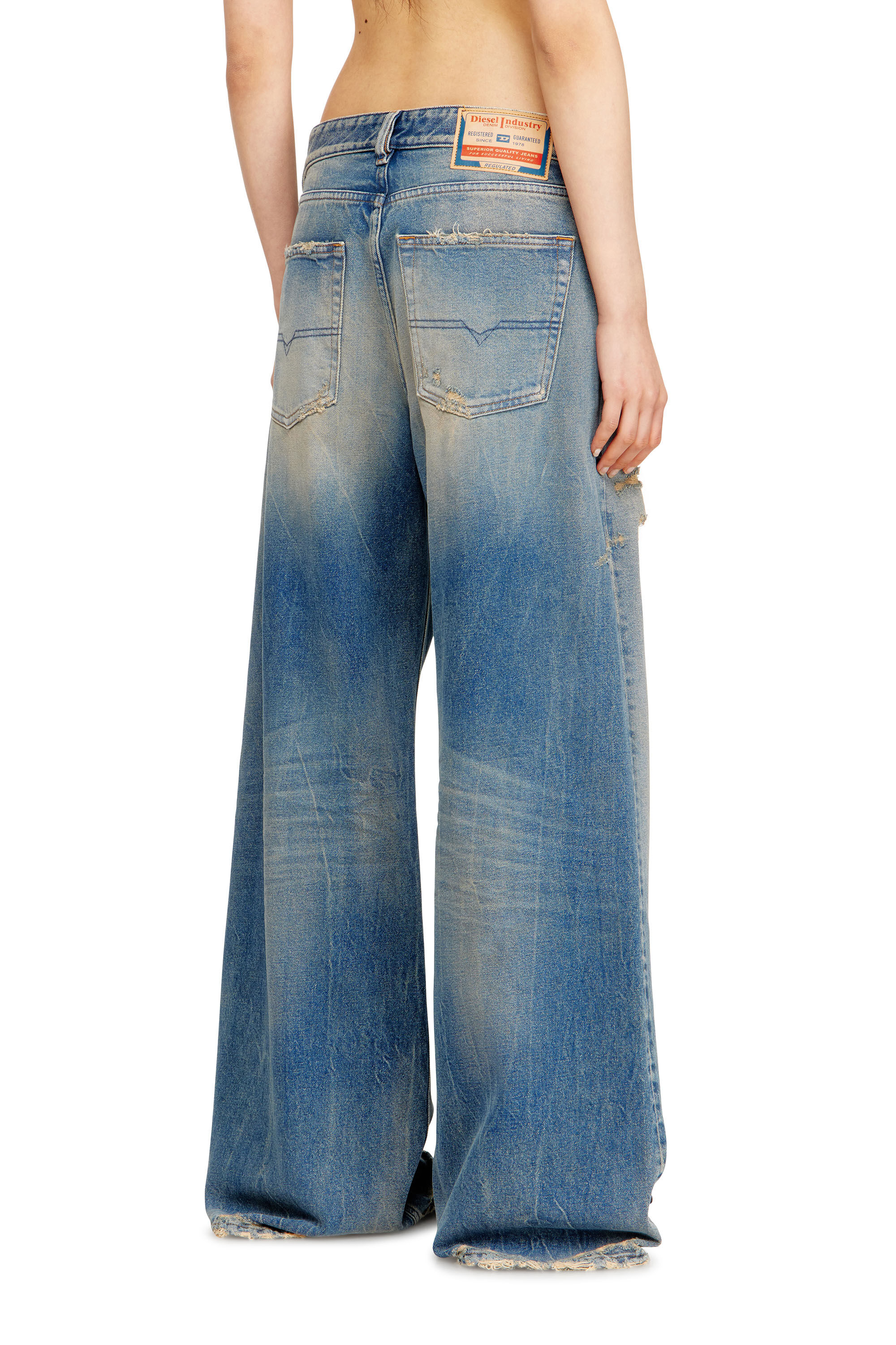 Women's Relaxed Jeans | Medium blue | Diesel 1996 D-Sire