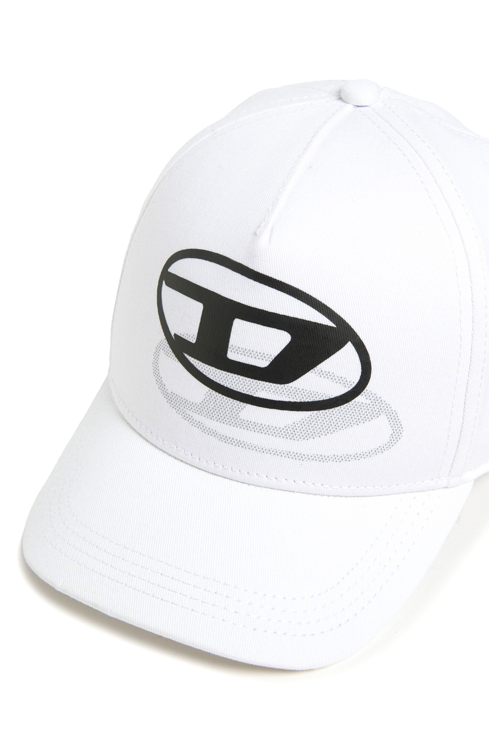 Diesel - FUPIR, Man's Baseball cap with shadow logo in White - 3
