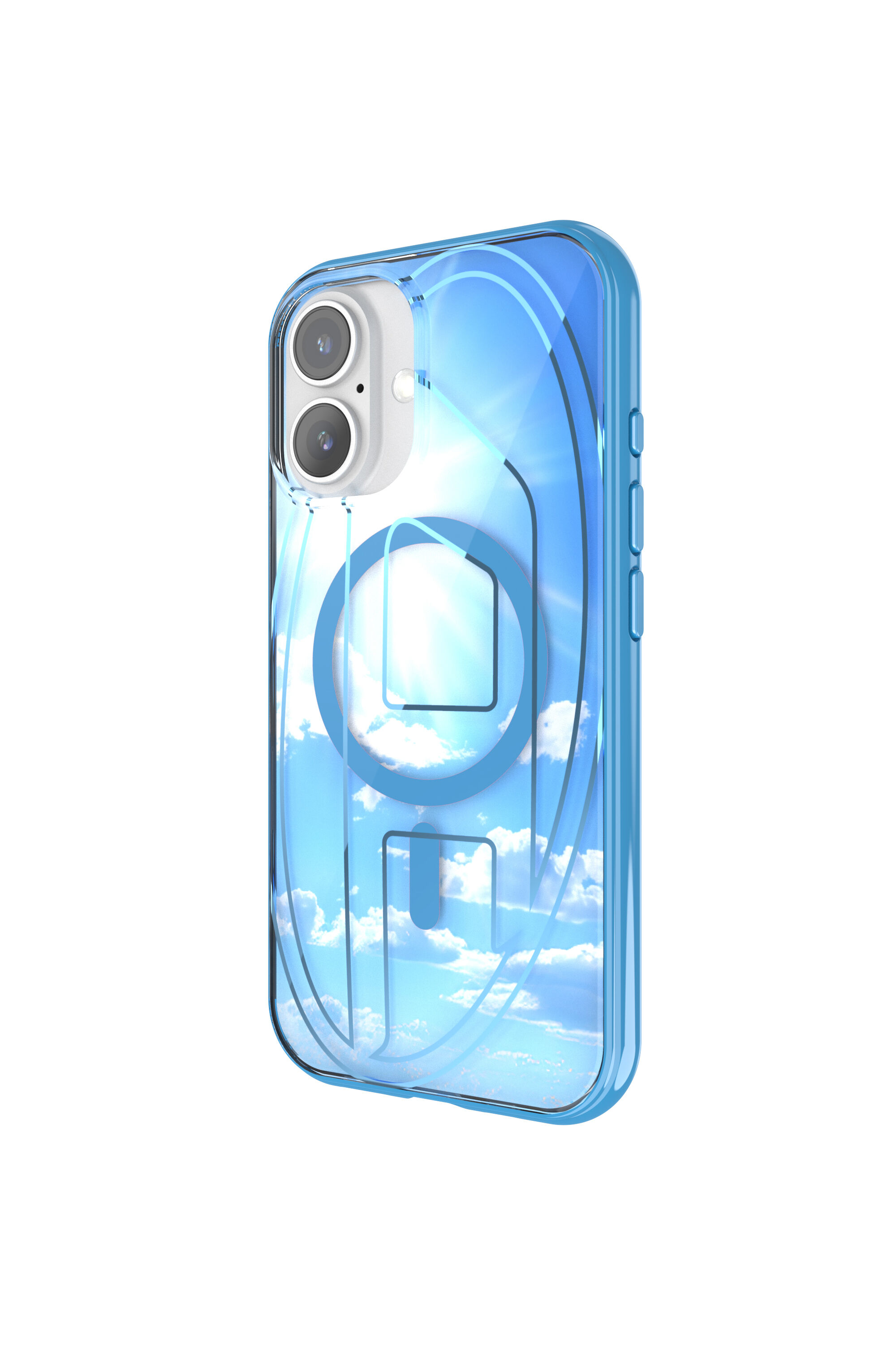 Women's Oval D Case with Magsafe iPhone 16 | Blue | Diesel