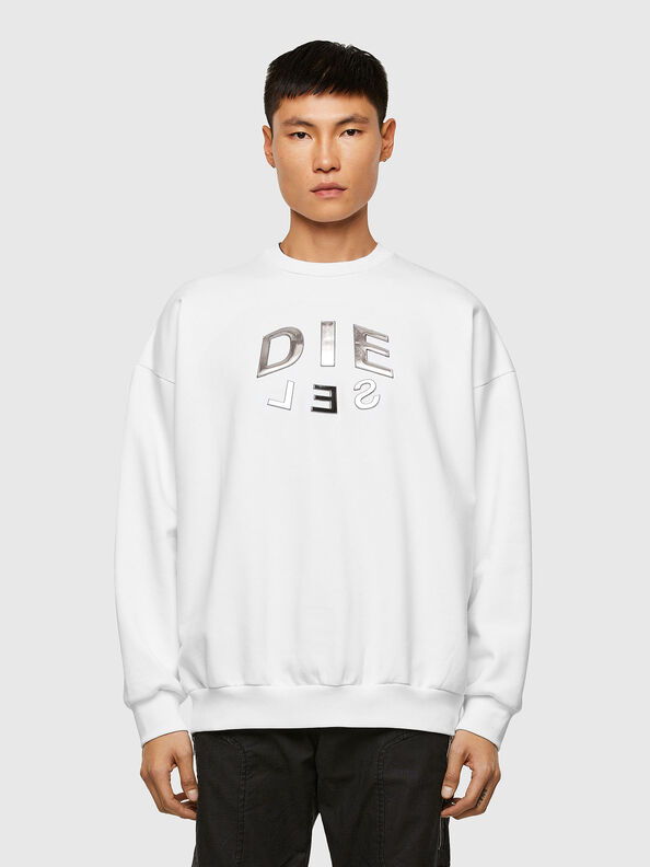 Men S Sweatshirts Hoodies Crew Neck Logo Diesel