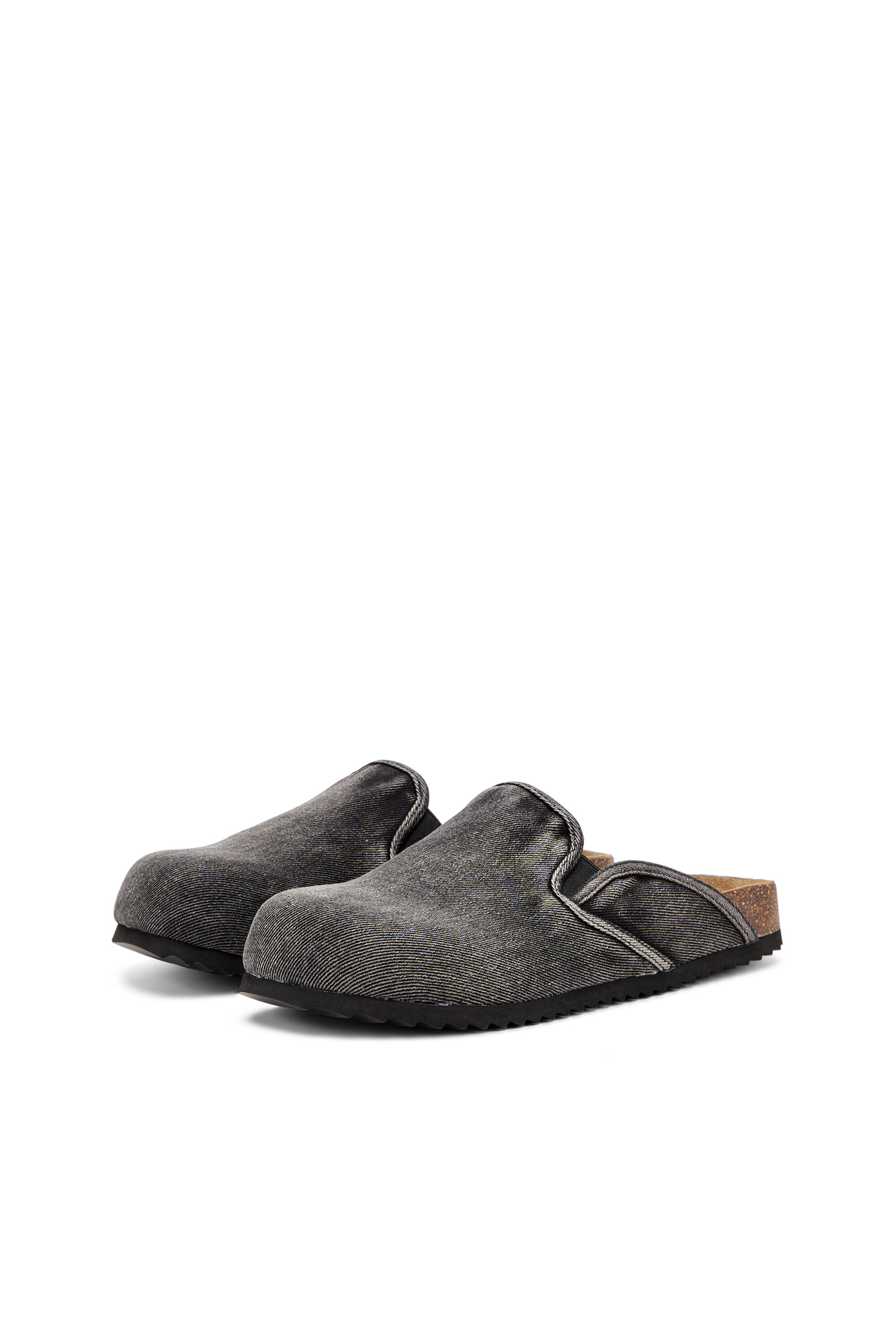 【DIESEL】S-Woodstock-X Mules Faded Denim Black Men's D-Woodstock-Denim mules | Blue | Diesel