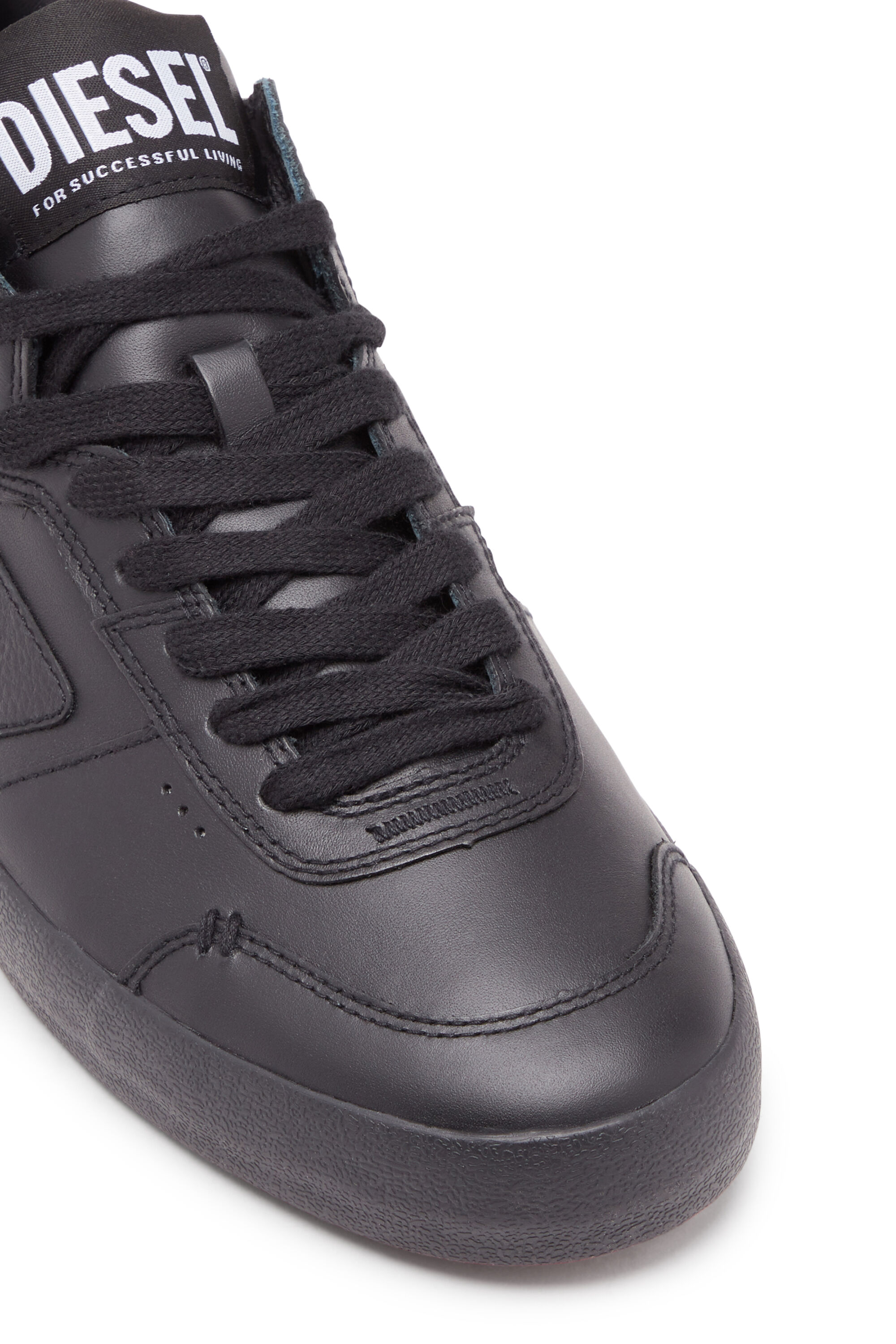 Men's S-Leroji Low-Low-top leather sneakers with D branding ...