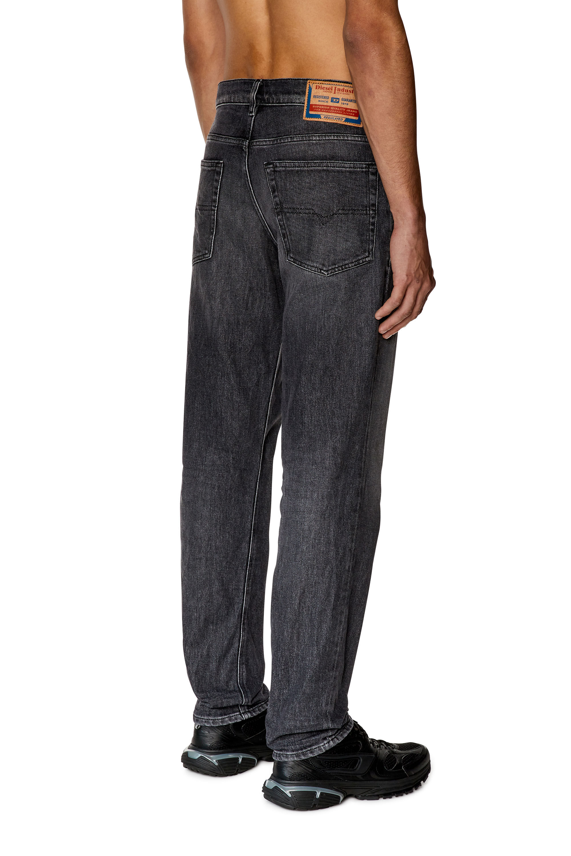 Men's Tapered Jeans | Black/Dark grey | Diesel 2023 D-Finitive