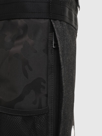 SKULPTOR Man: Backpack in camouflage nylon and denim | Diesel