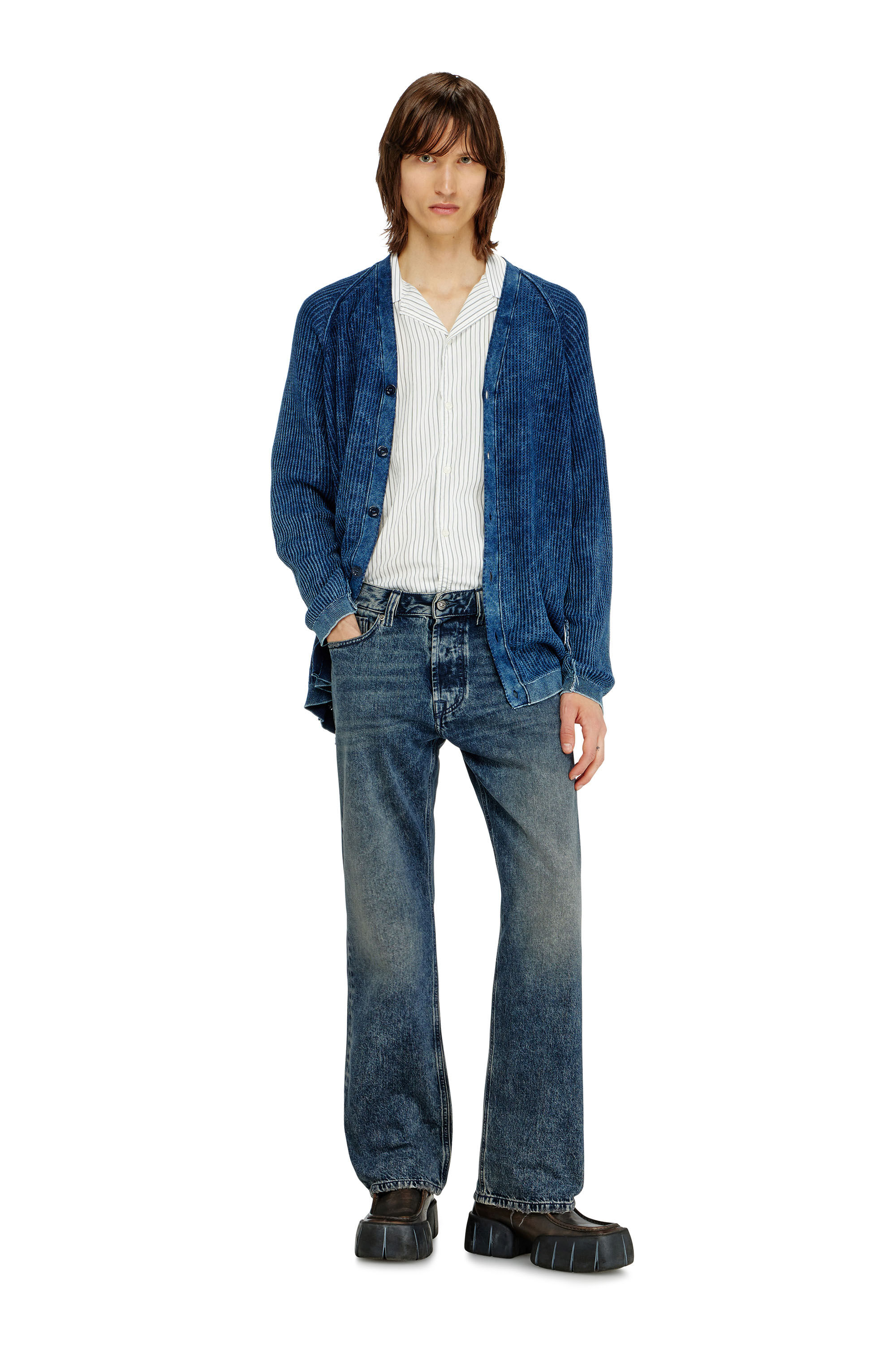 格安　D-Eeper 26inch Diesel ストレートデニム Men's Relaxed Jeans | Regular Waist 1980 D-EeperDark Blue | Diesel