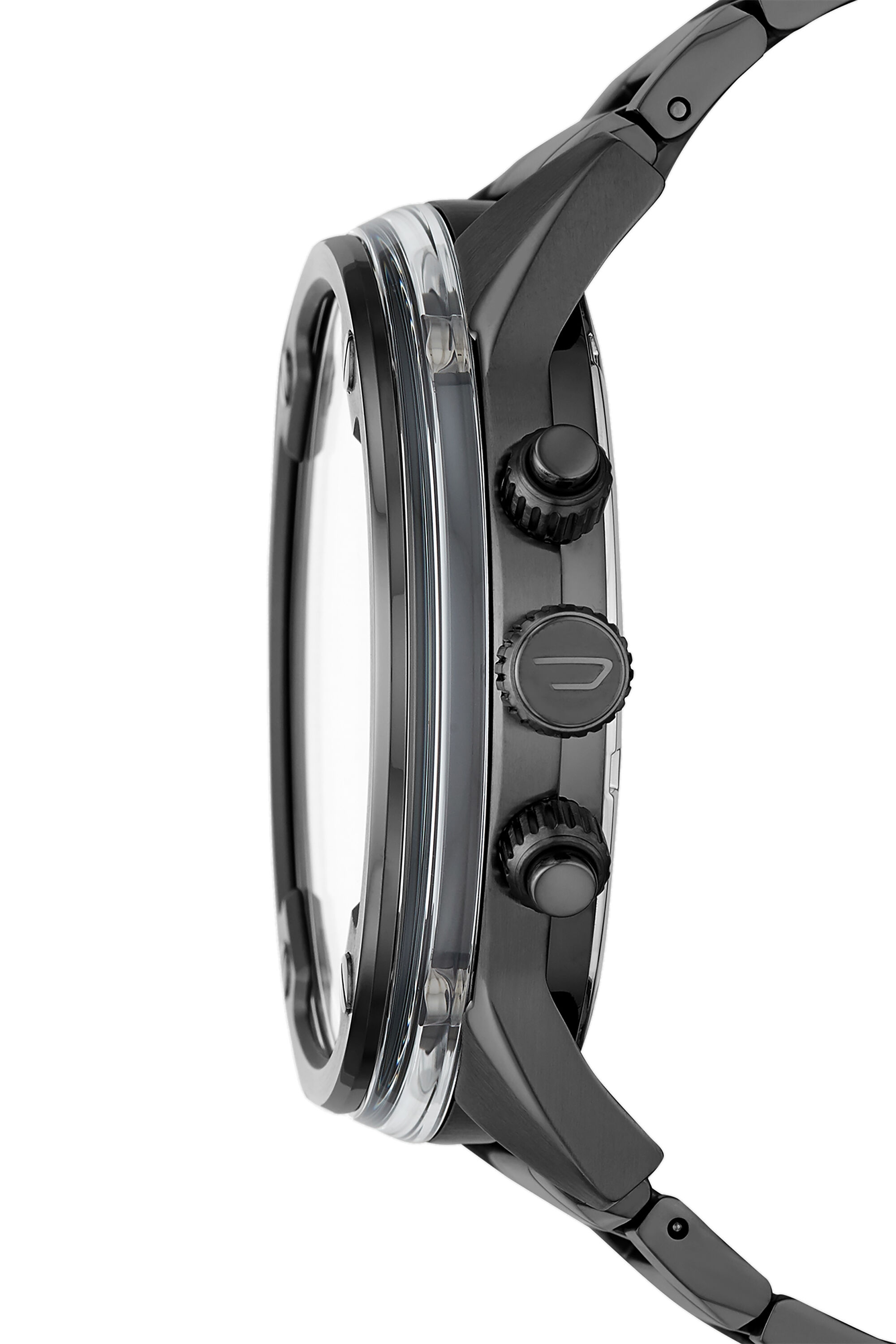 DZ7426 Man: Boltdown three-hand gunmetal watch | Diesel