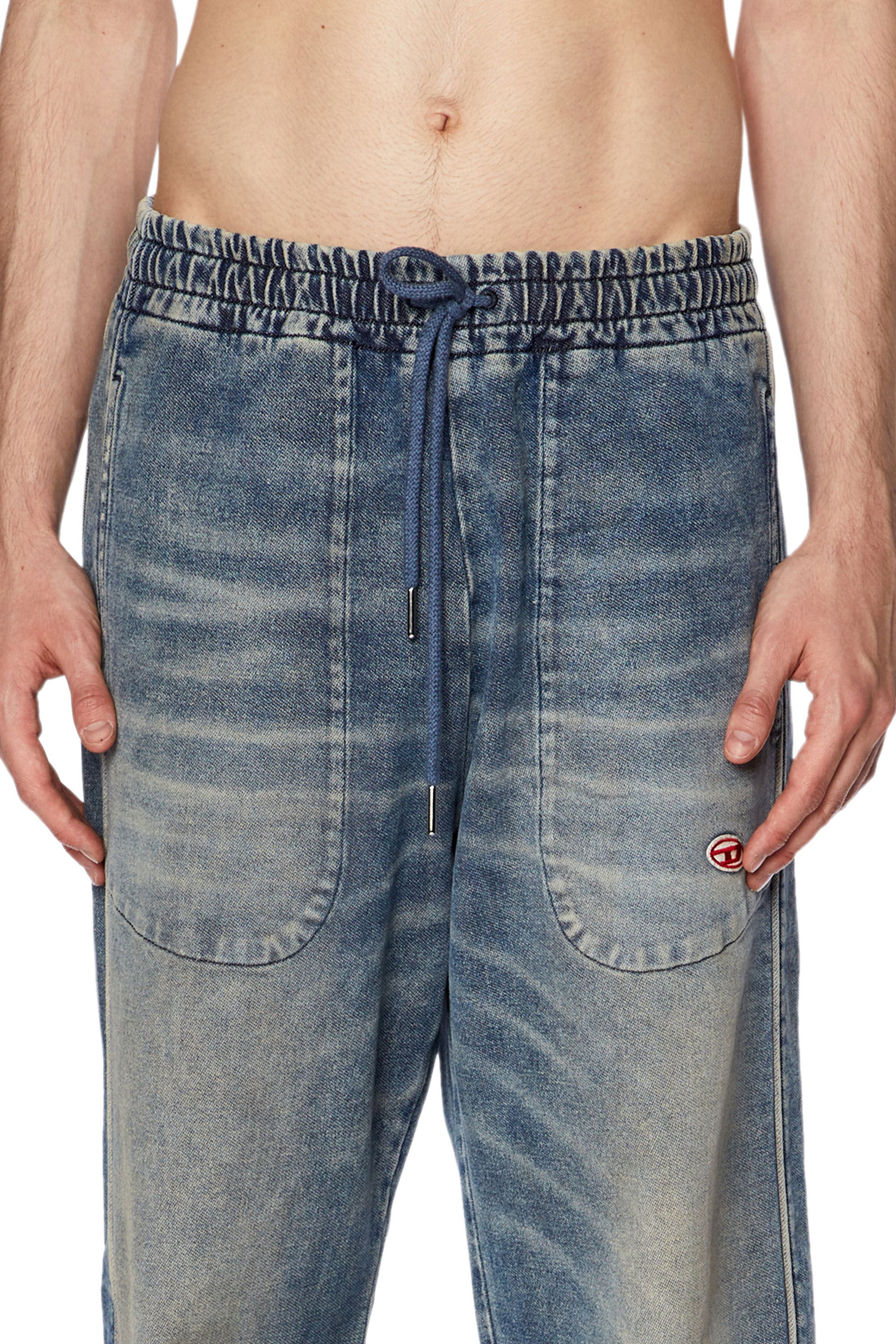 Women's Straight Jeans | Medium blue | Diesel D-Martians Track Denim