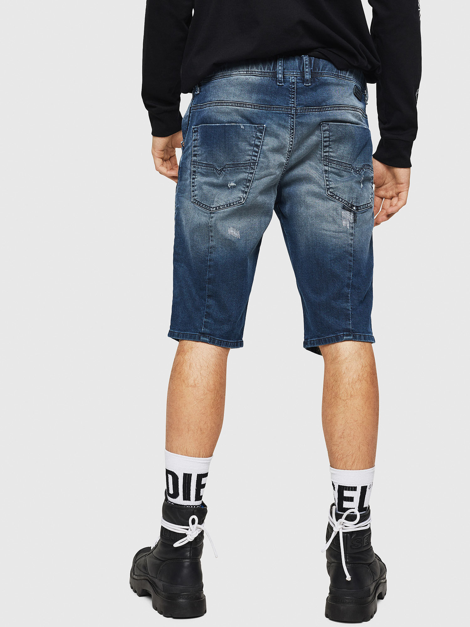 diesel krooshort denim shorts