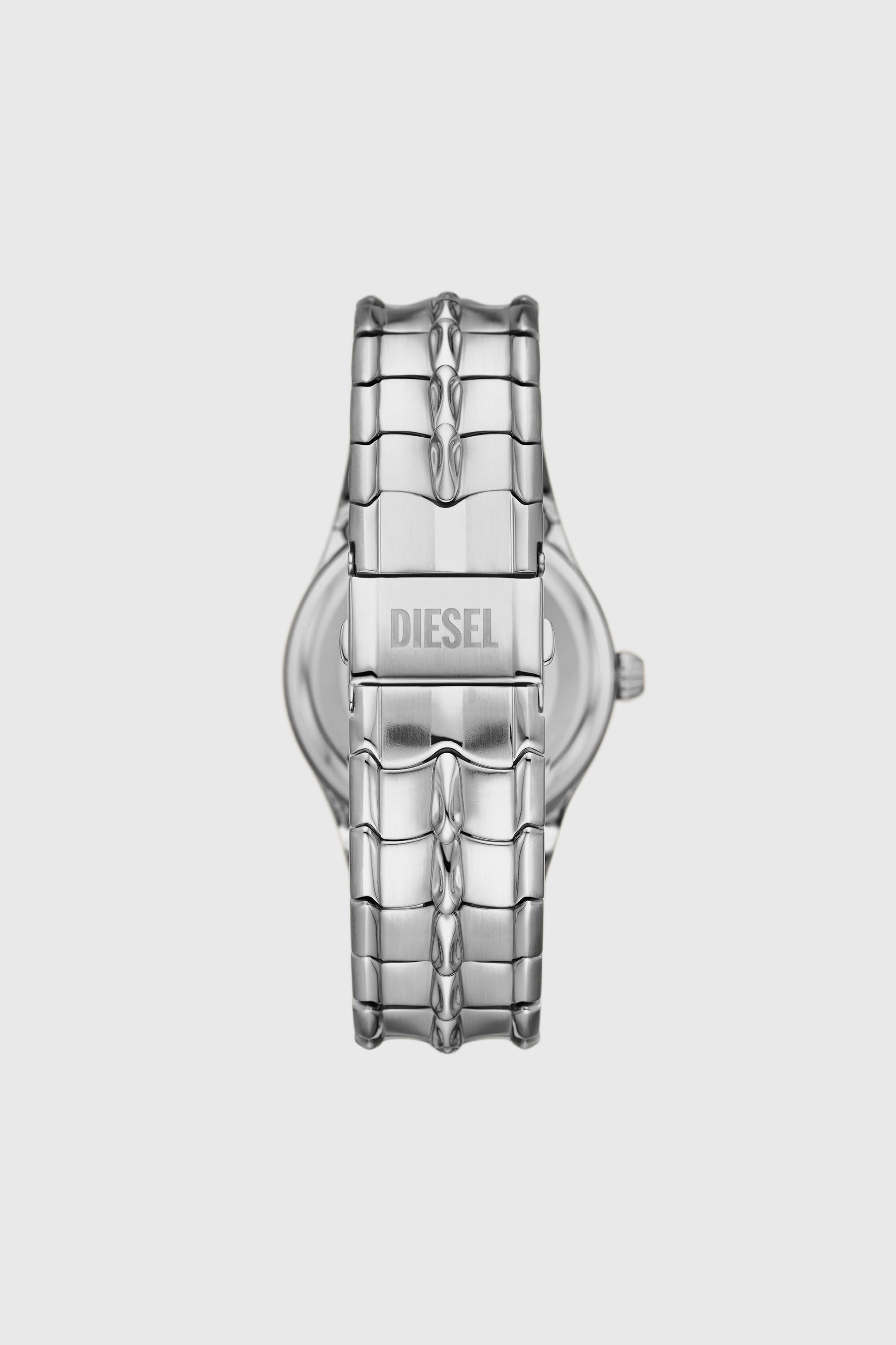 Men's Vert Three-Hand Date Stainless Steel Watch | Silver | Diesel TR