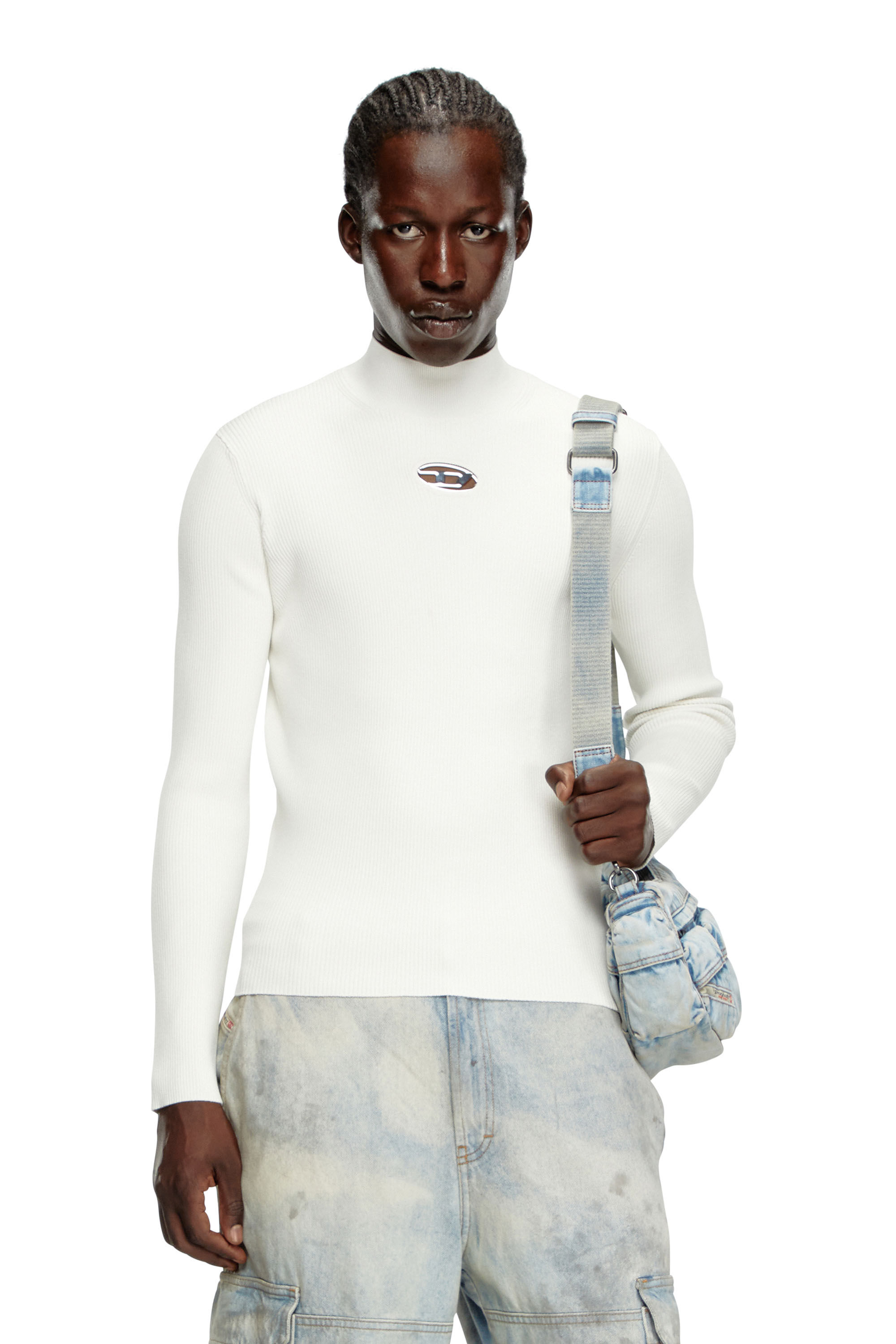 Diesel white jumper store