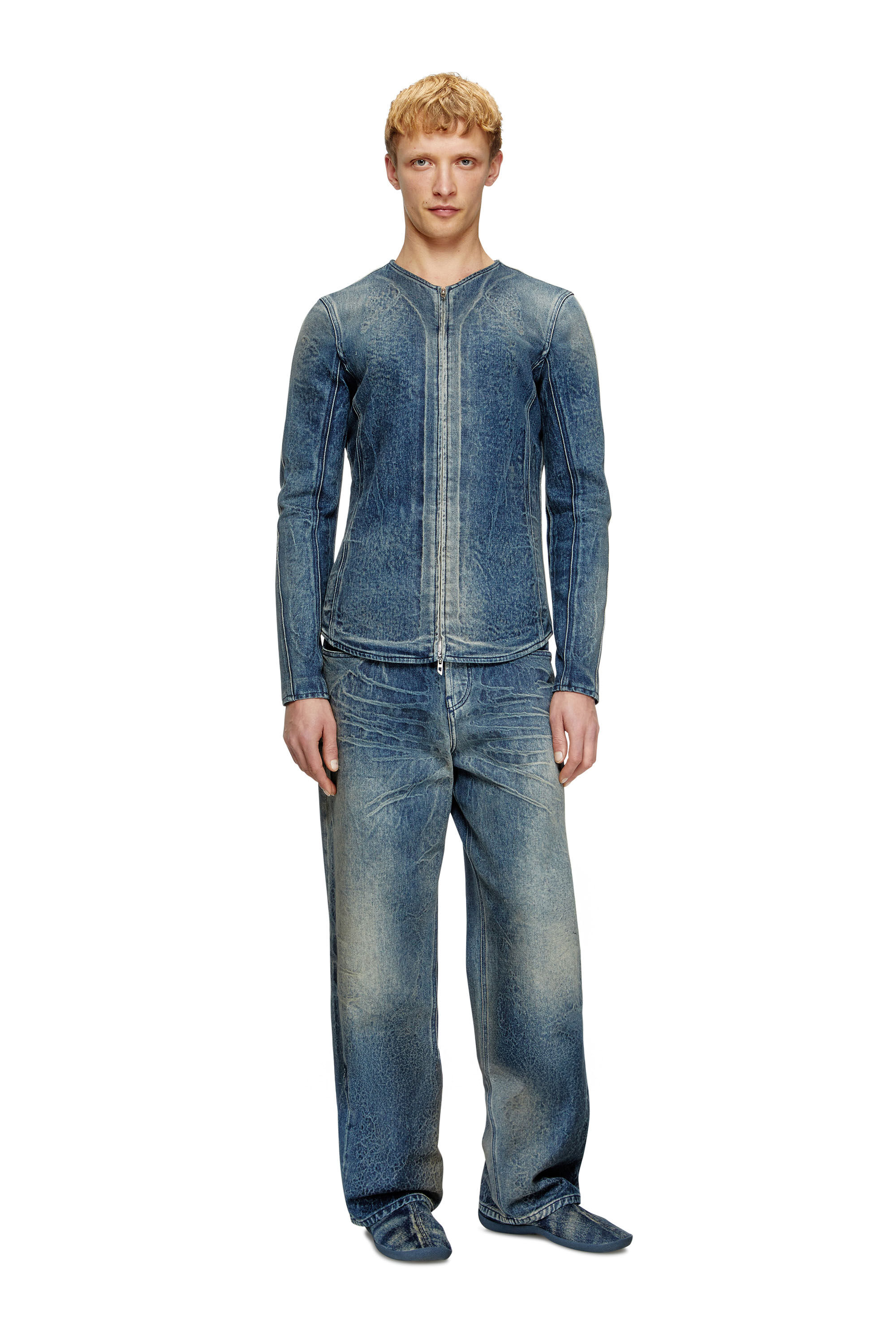 【返品?交換対象商品】 | Jeans Relaxed Men's Dark D-Macro 2001 Diesel | Blue デュエルマスターズ
