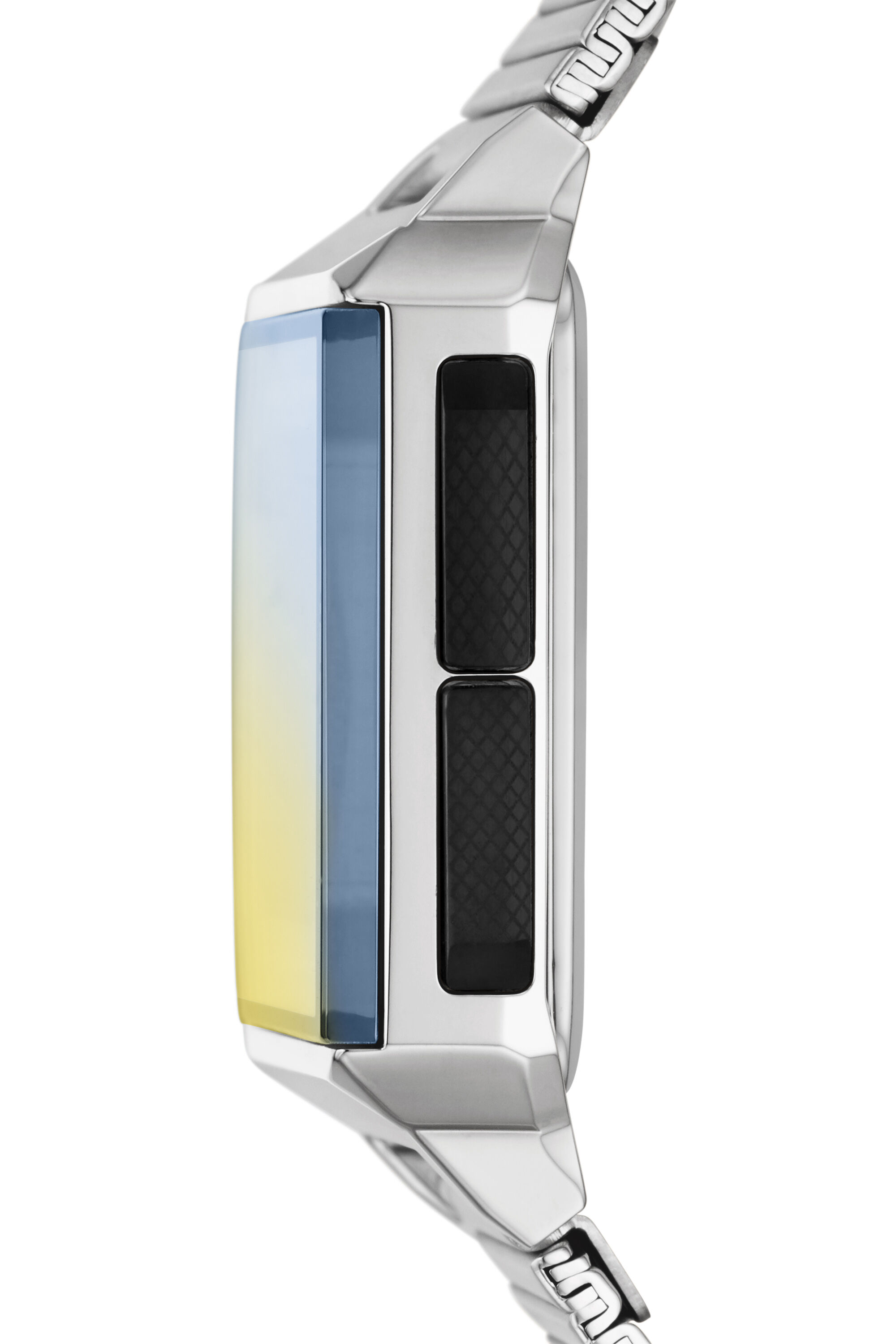 いラインアップ DZ1968: Chopped digital stainless steel watch | Diesel 時計