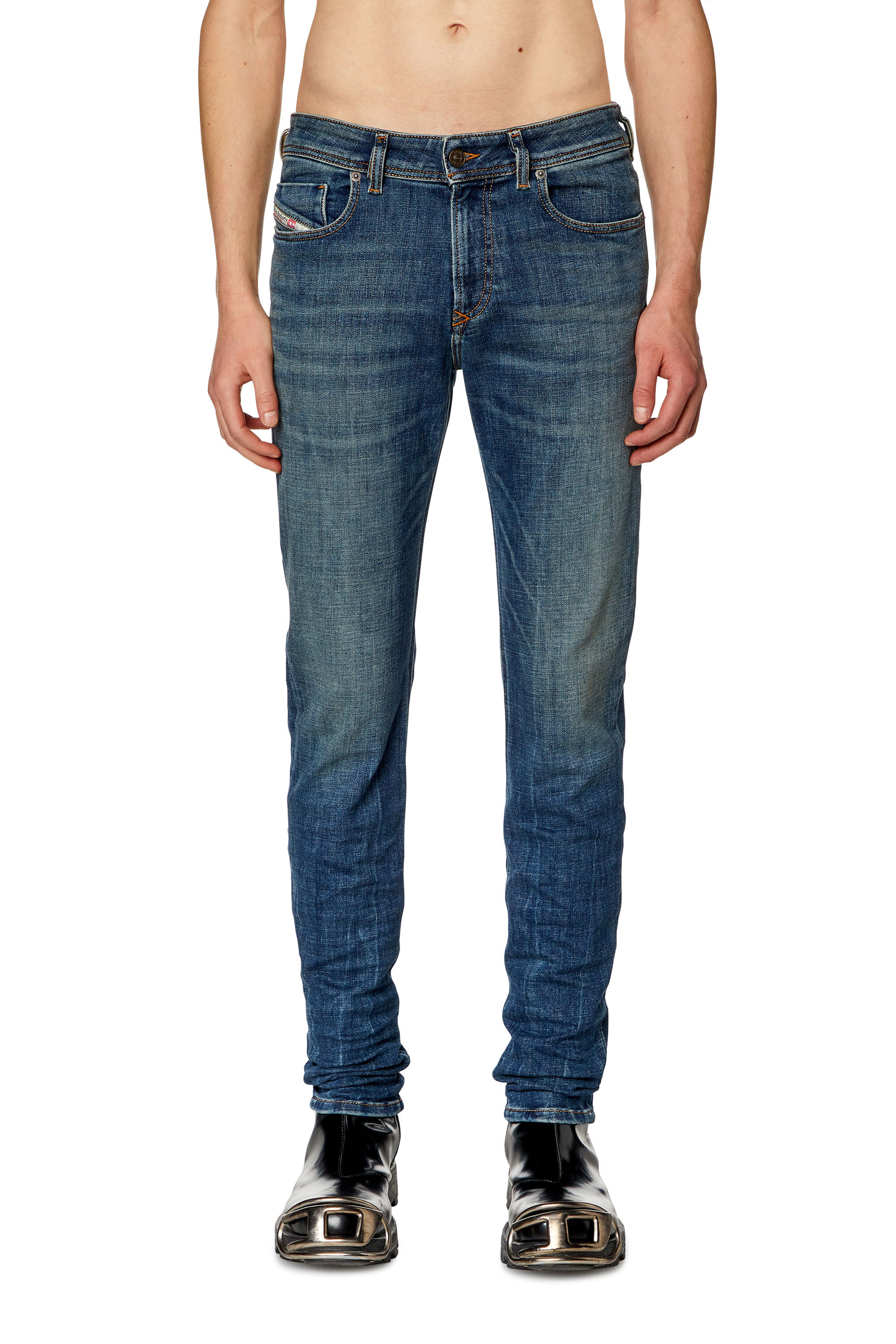Men's Skinny Jeans | Dark Blue | Diesel 1979 Sleenker Men's Skinny Jeans | Dark Blue | Diesel 1979 Sleenker