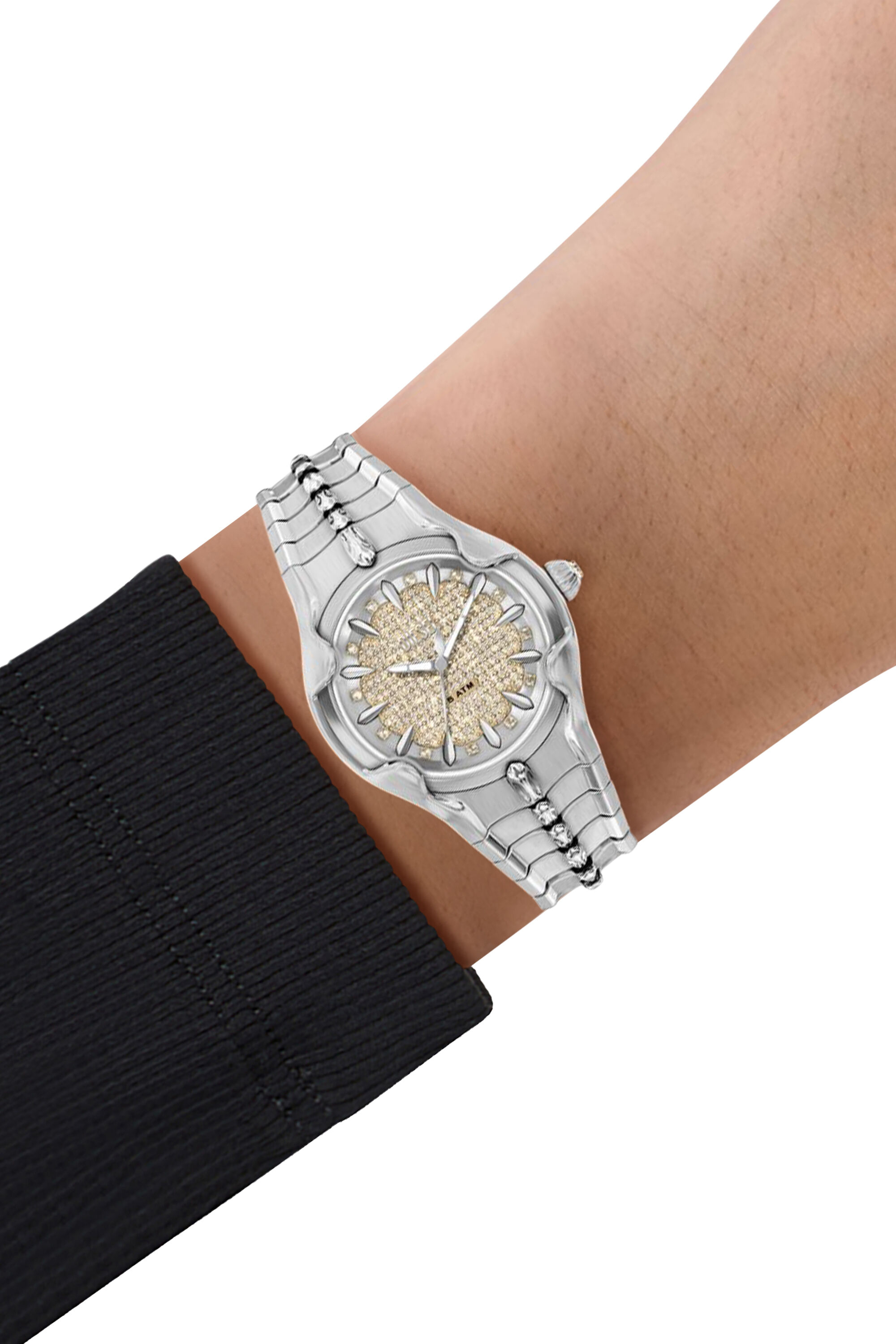 Men's Vert Stainless Steel Watch | Silver | Diesel