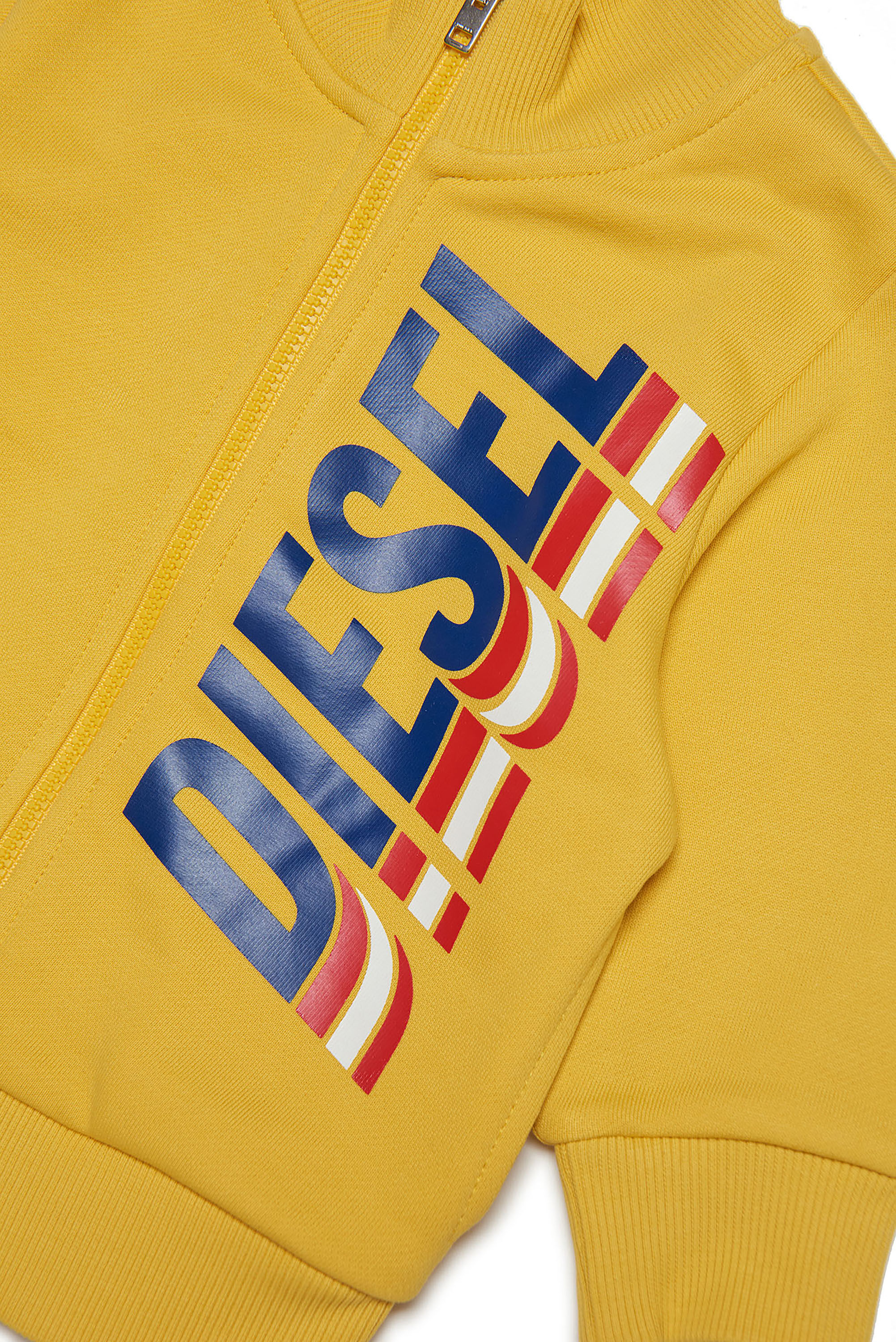 Zip up sweatshirt with sporty logo 3 36 MONTHS Boys Diesel