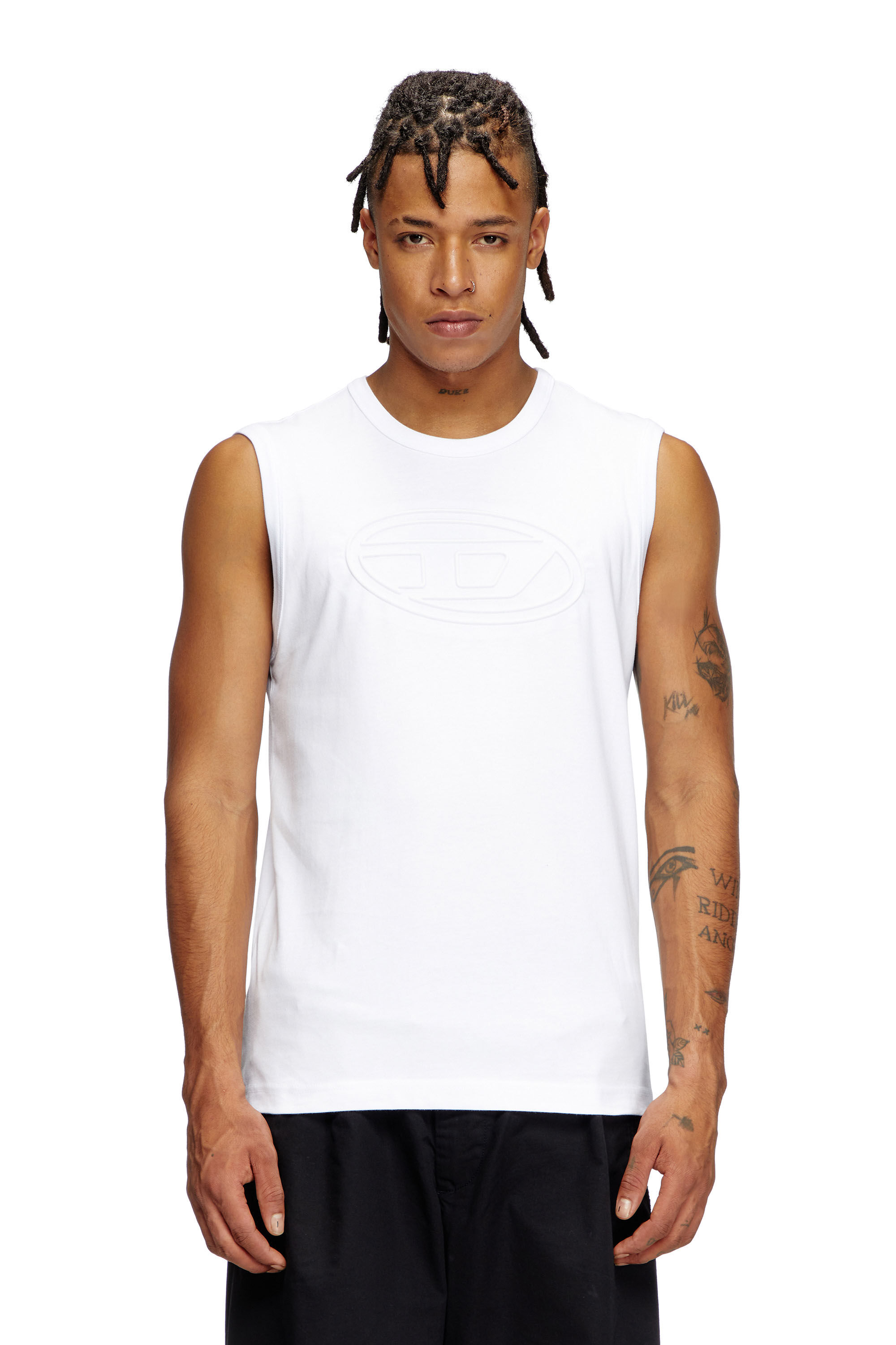 Men's Sleeveless top | White | Diesel Men's Sleeveless top | White | Diesel