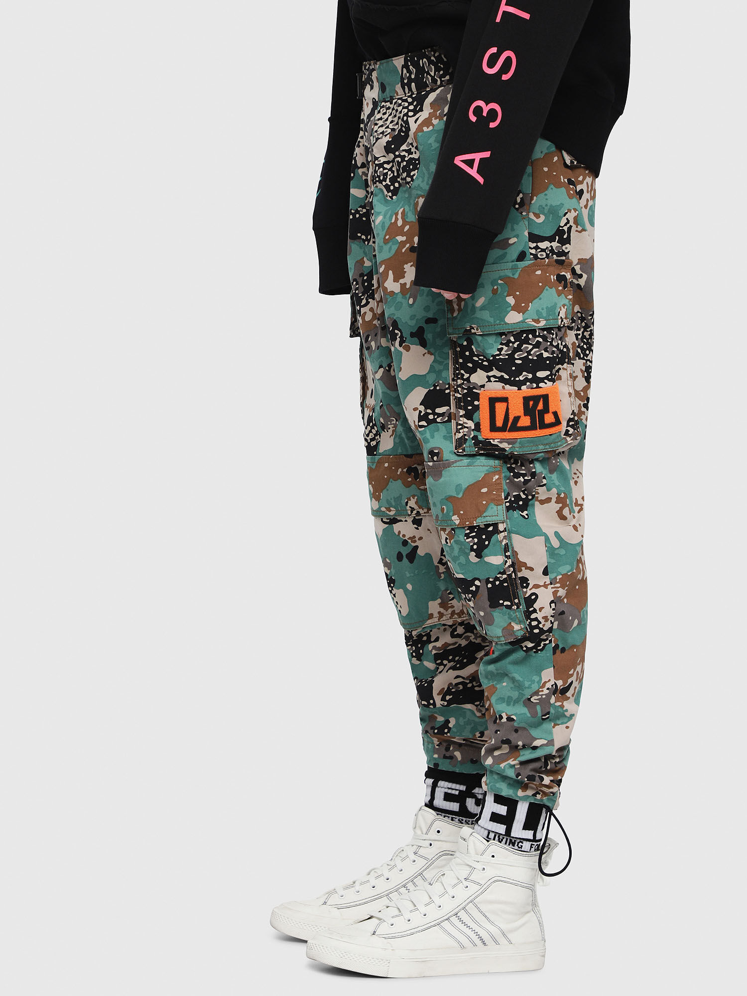 diesel camouflage pants