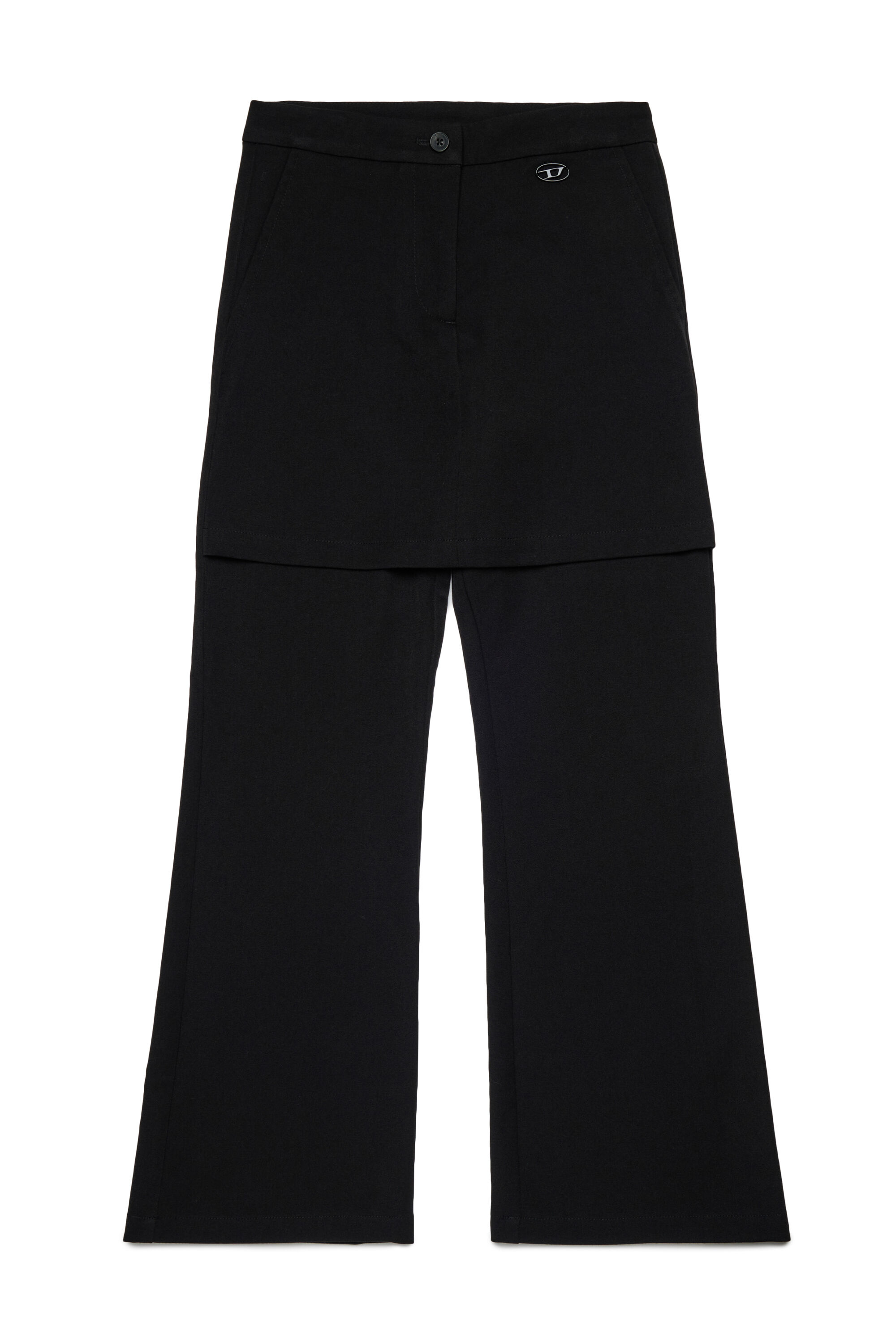 Diesel - PEARL, Woman's Flared pants in Black - 1