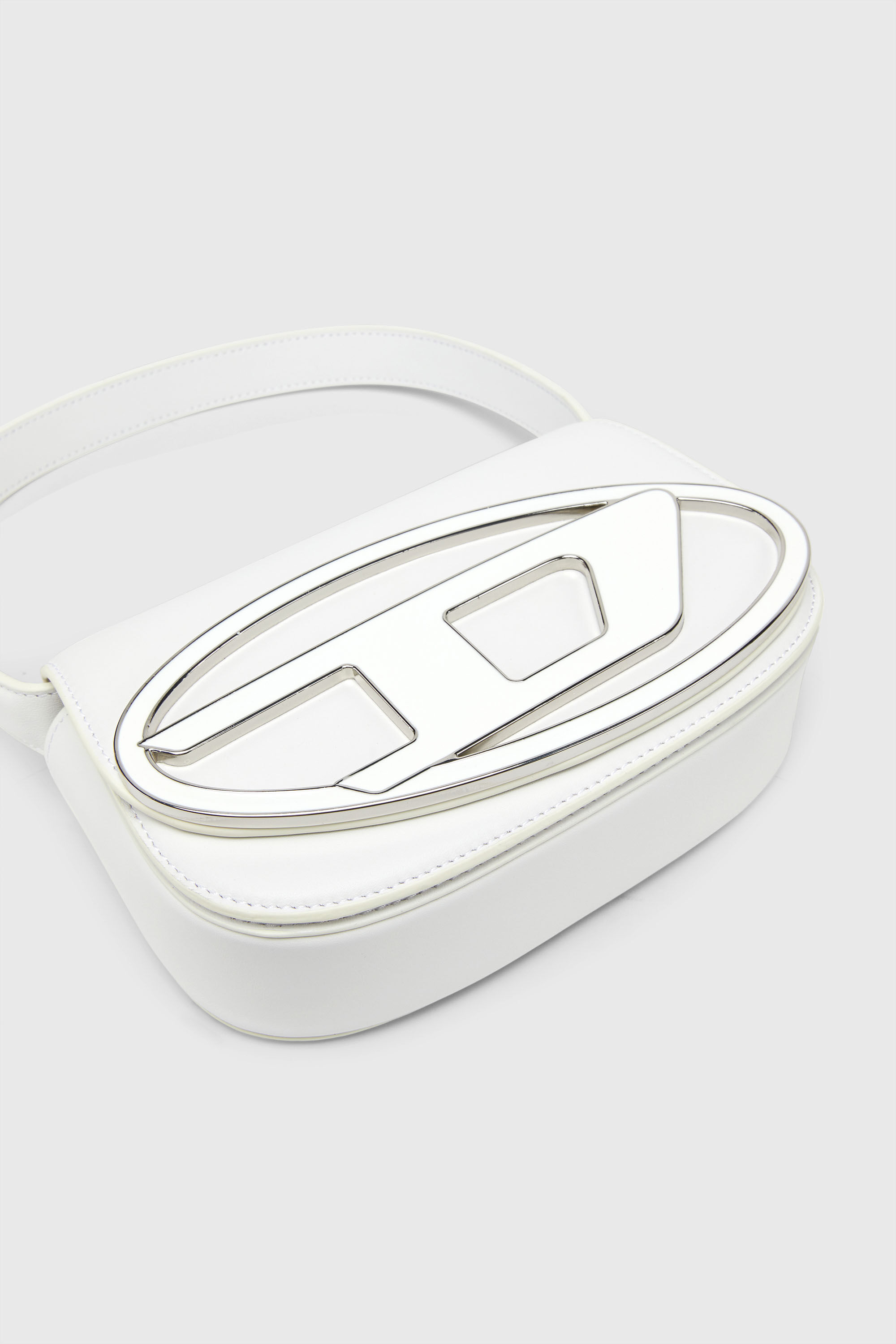 Women's 1DR-Iconic shoulder bag in nappa leather | White | Diesel