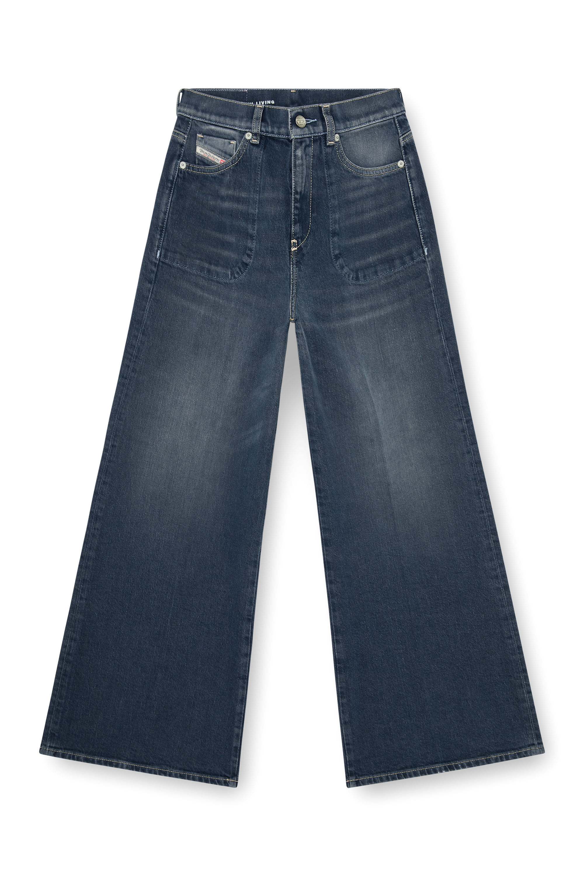 Women's Flare Jeans | Dark Blue | Diesel 1978 D-Akemi