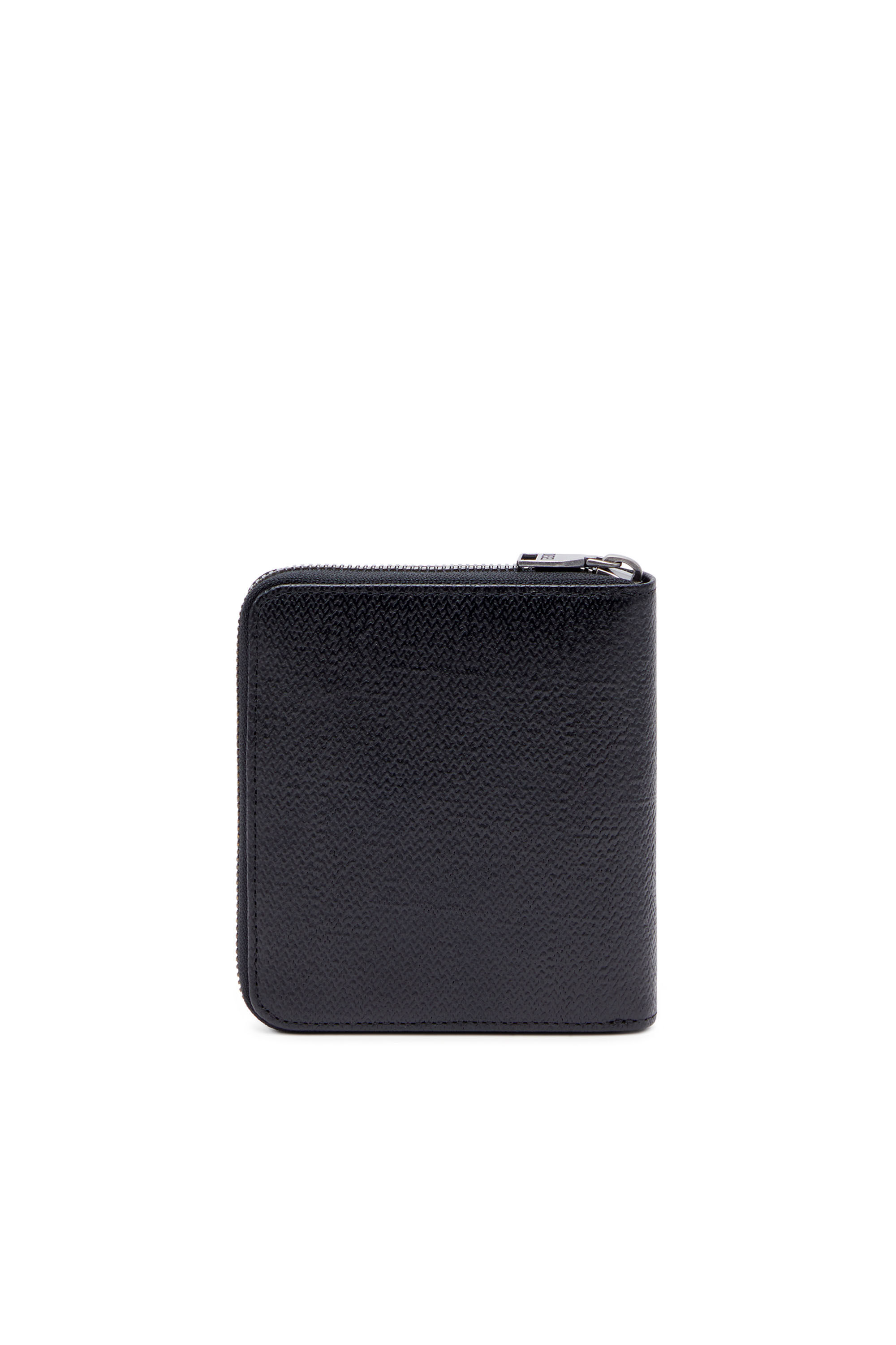 BI-FOLD COIN ZIP M Man: Zip wallet in textured leather | Diesel