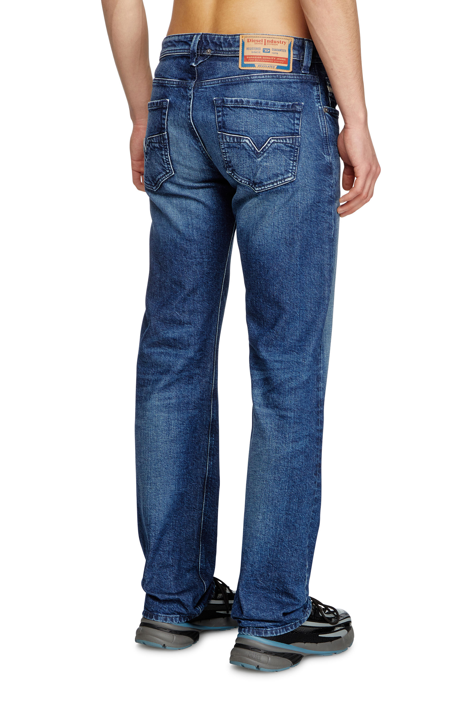Men's Regular Jeans | Dark Blue | Diesel 1985 Larkee