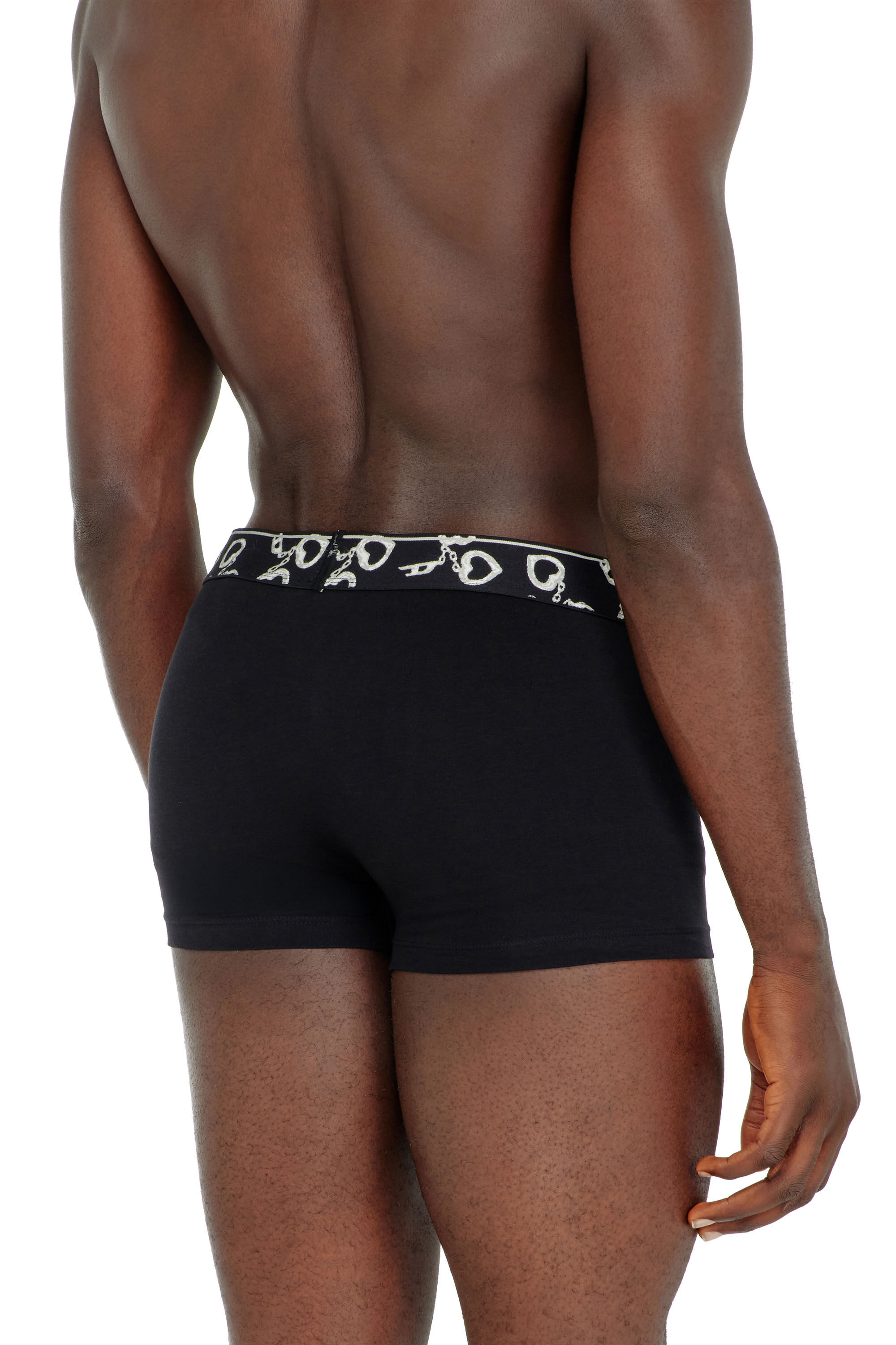 Diesel - DAMIEN-GFT-3PACK, Man's Three-pack boxer briefs with handcuff motif in null - 4