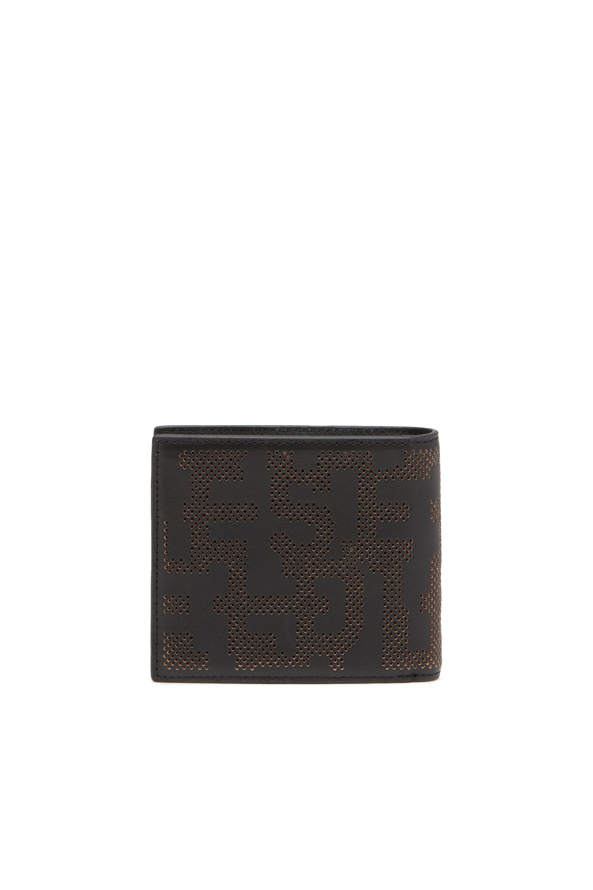 Women's Bi-fold wallet in perforated leather | BI-FOLD COIN