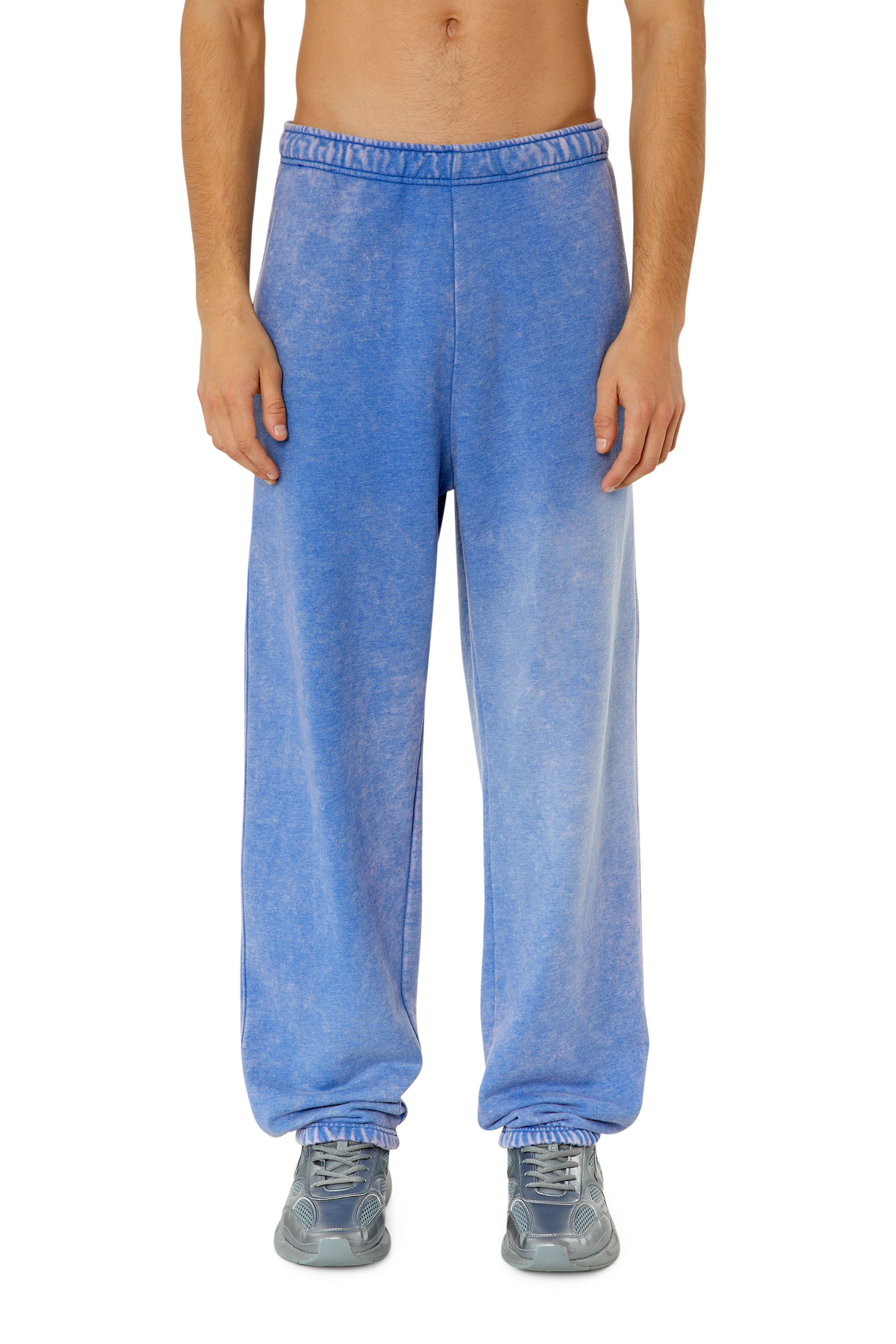 P-MARKY Man: Track pants with whitened treatment | Diesel