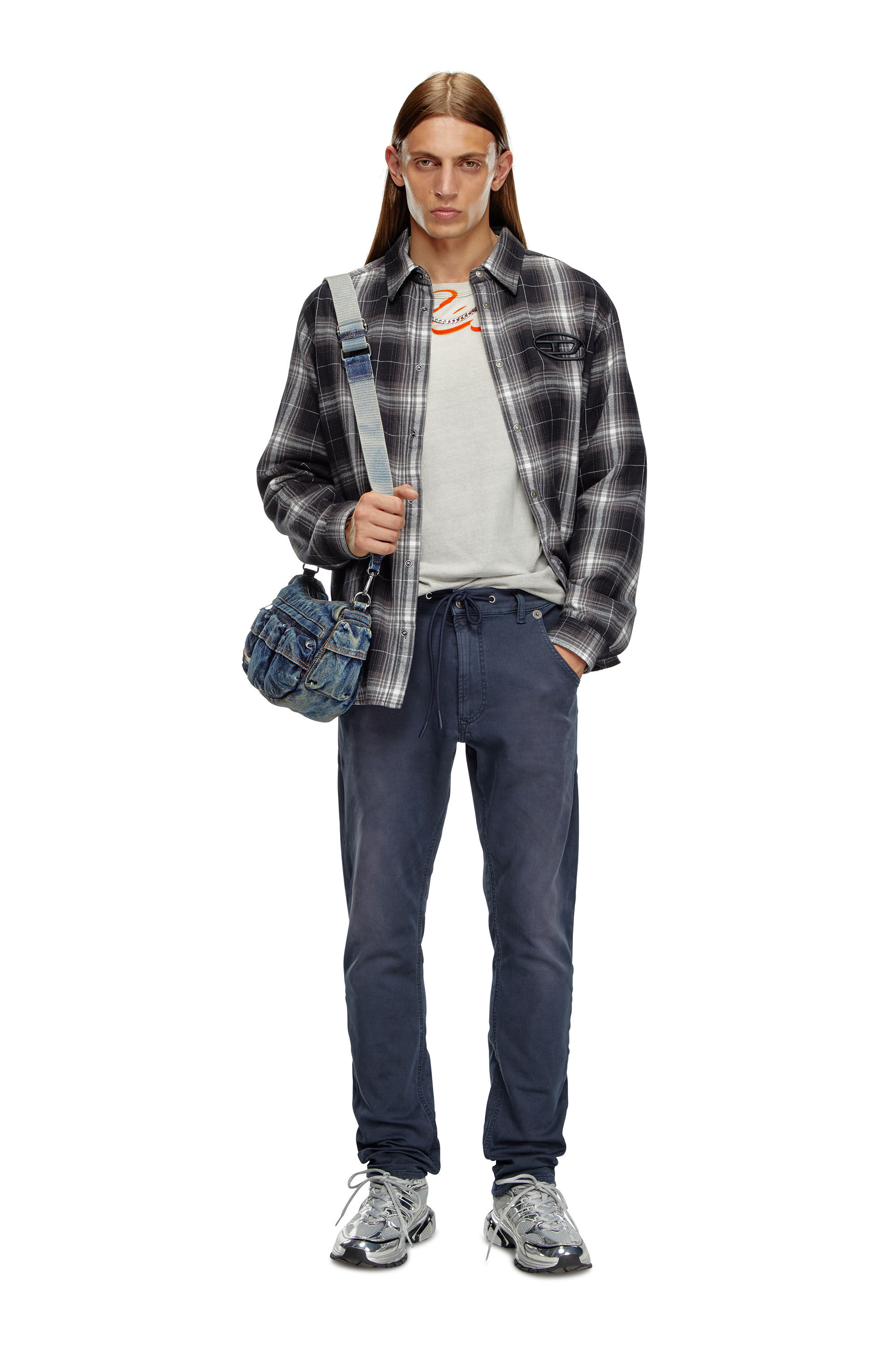 KROOLEY-E-NE Man: Tapered Coloured Jeans | Diesel