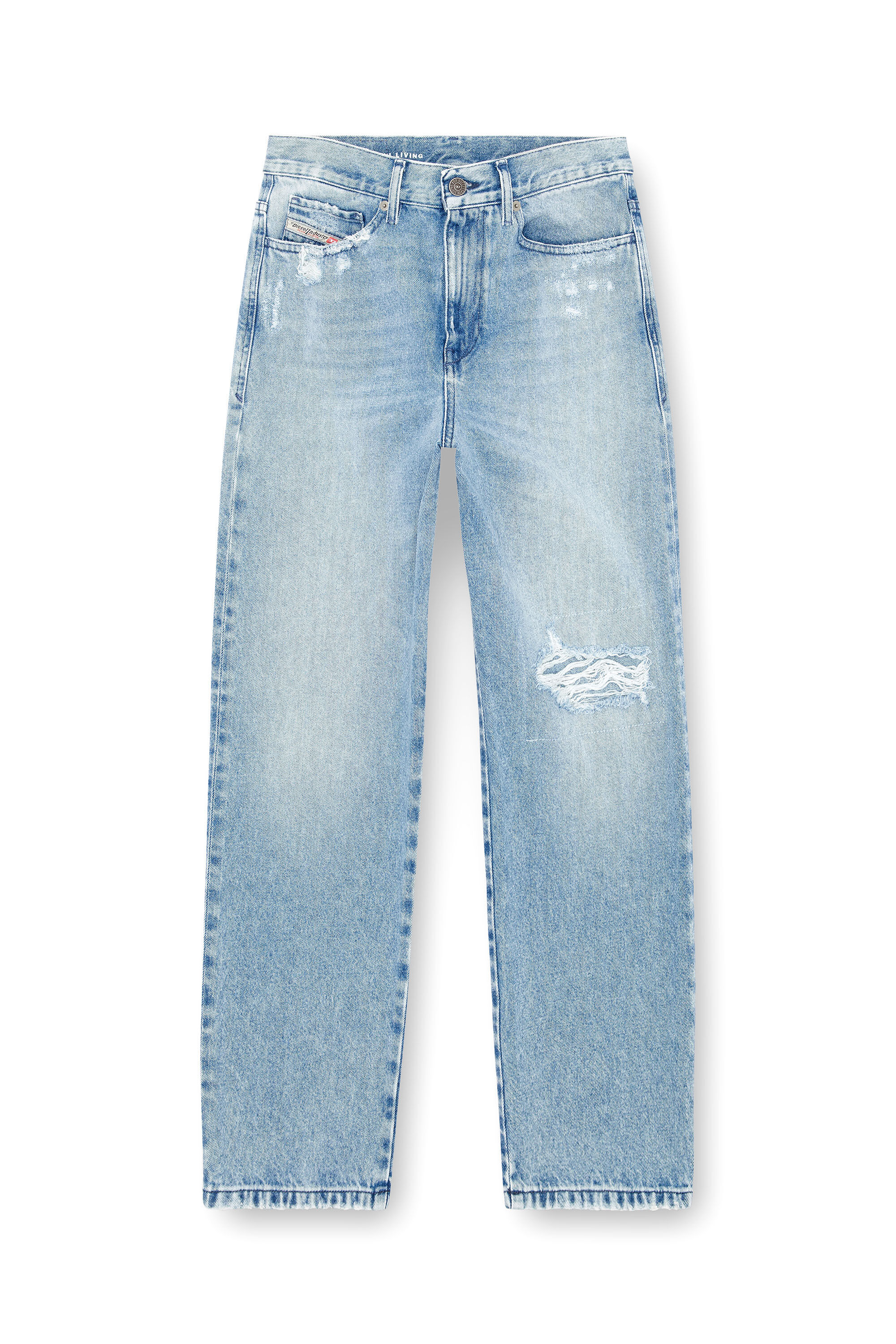 Diesel - Woman's Boyfriend Jeans 2016 D-Air 09J80, Light Blue - 2