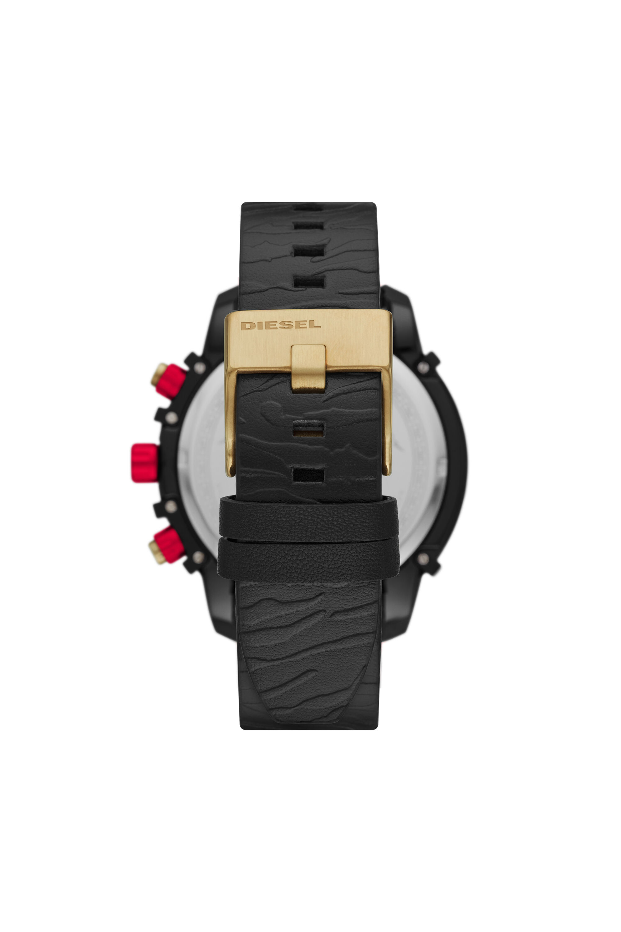 DZ4583 Man: Griffed Chronograph Leather Watch | Diesel